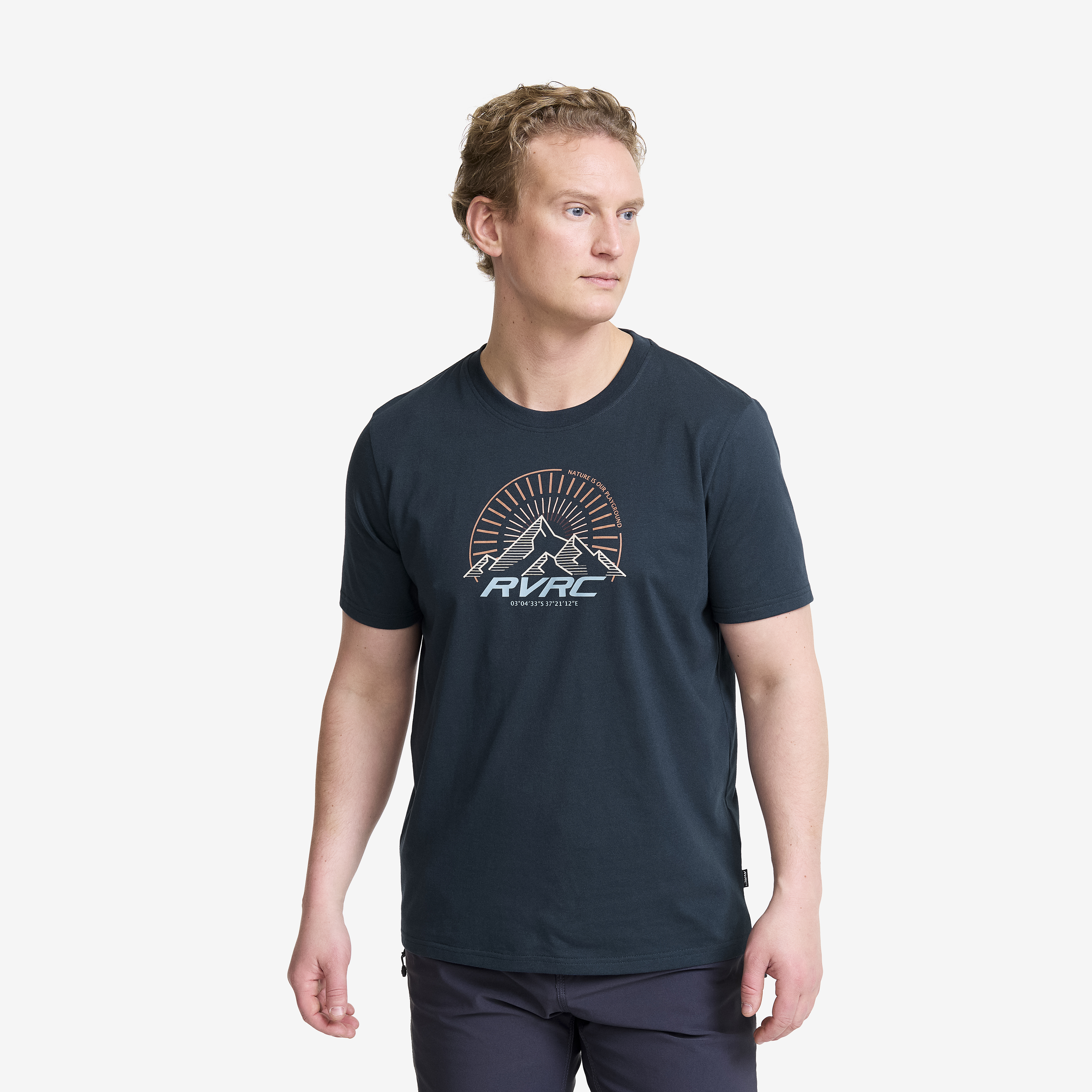 Easy Graphic T-shirt Blueberry Men