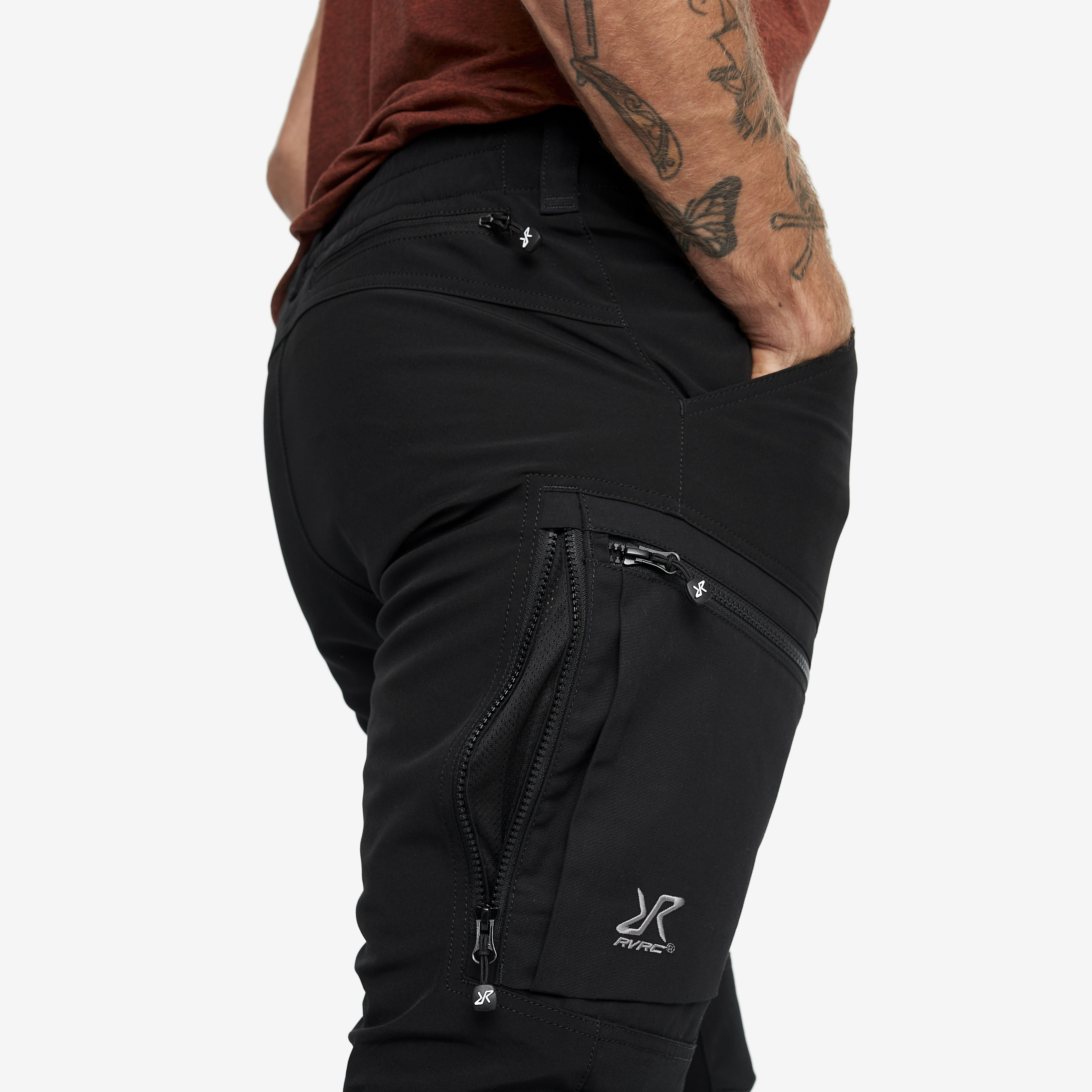 RVRC GP Pro Expedition Pants Hombres Black RevolutionRace