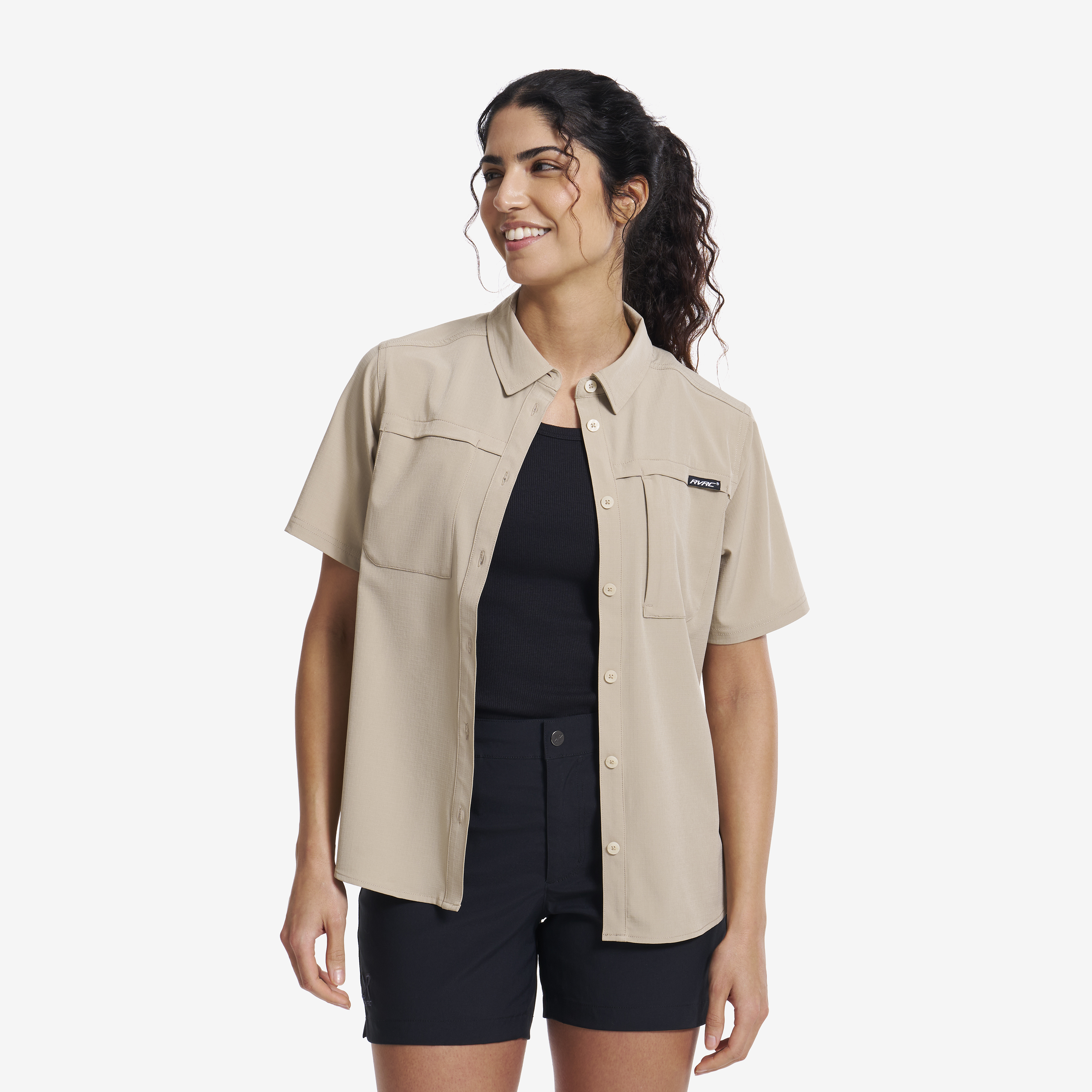 Gradient Pro UV Short Sleeve Shirt Dame Aluminium, Størrelse:2XL - Dame > Overdele > Skjorter