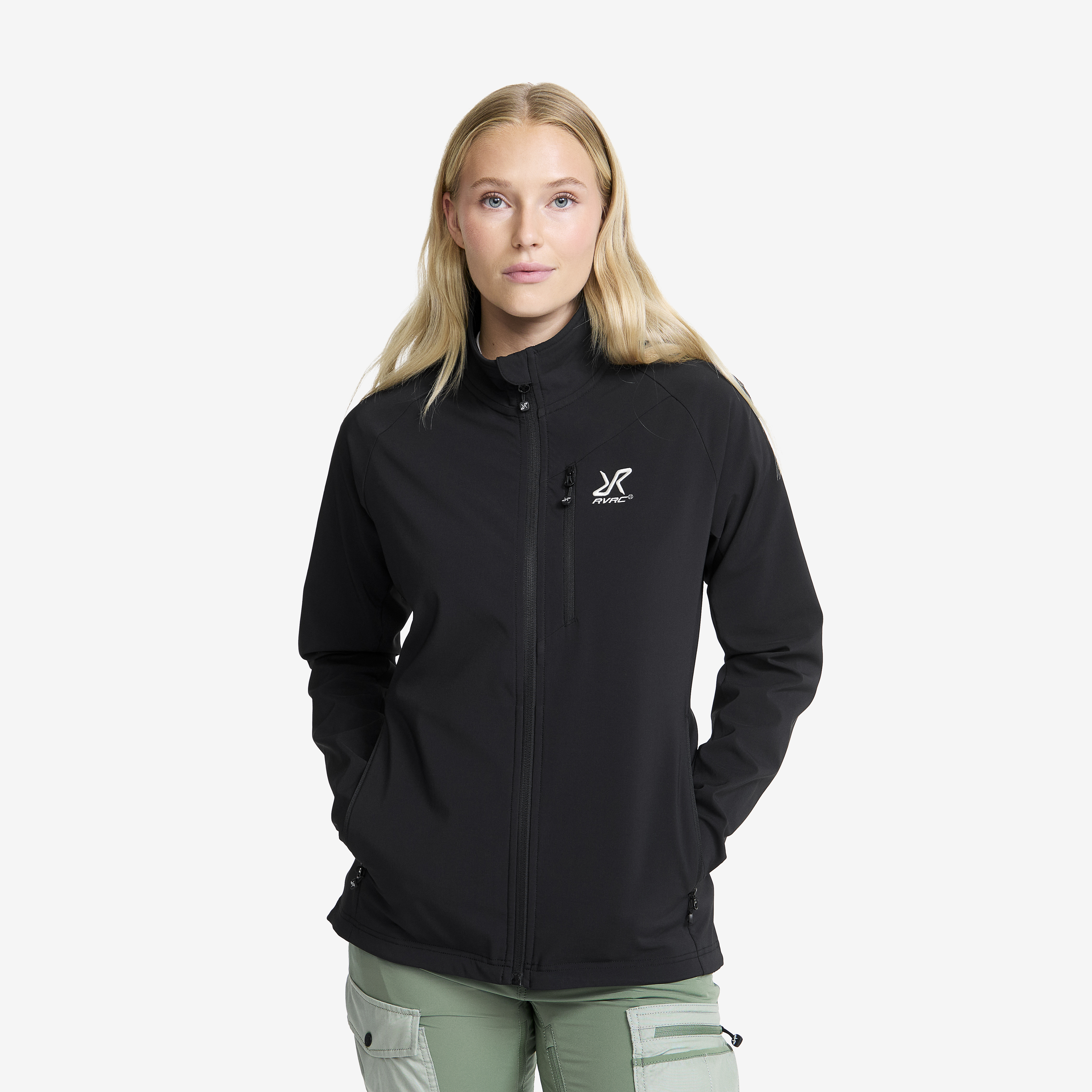 Exciter Stretch Jacket Black Dam,