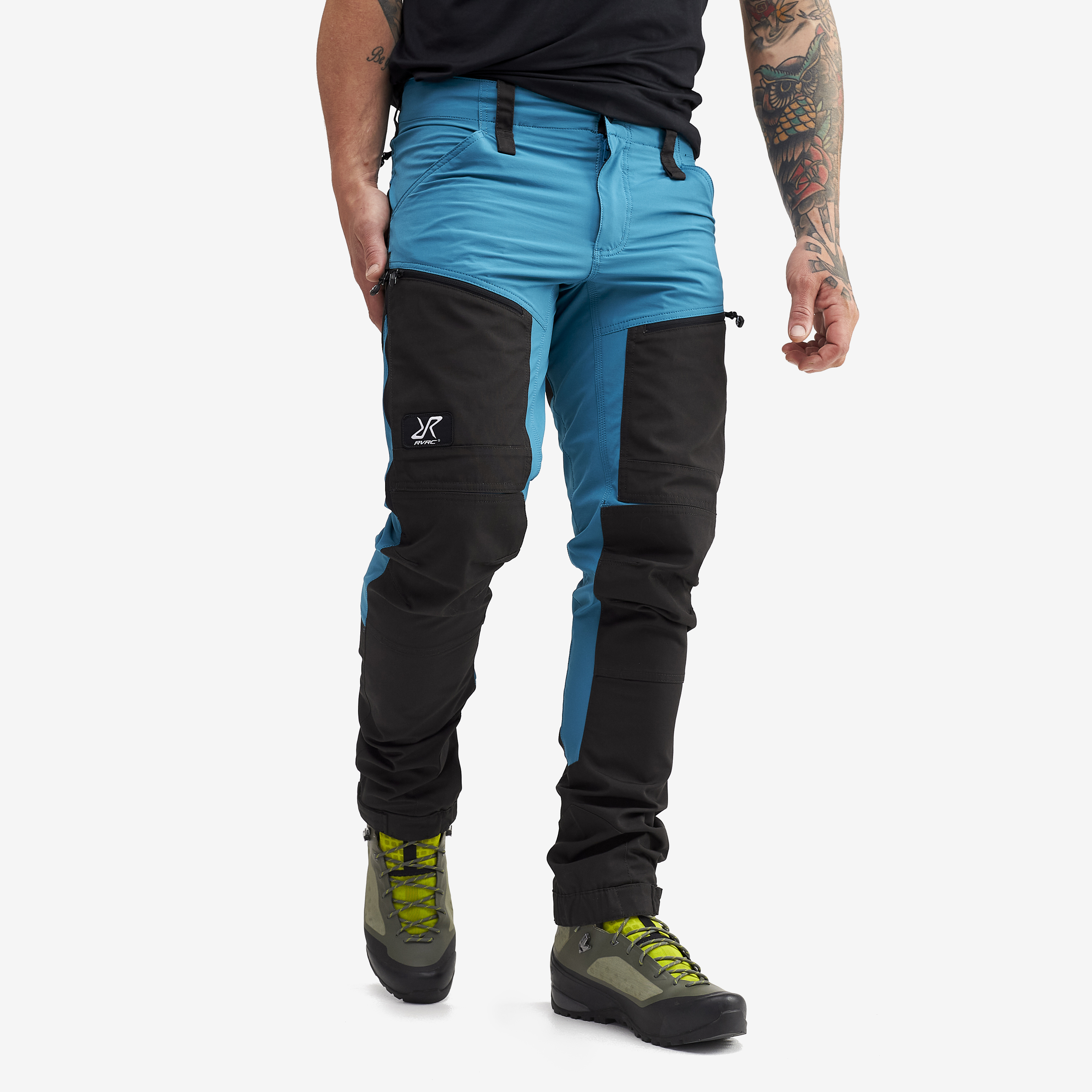 RVRC GP Pro hiking pants for men in blue