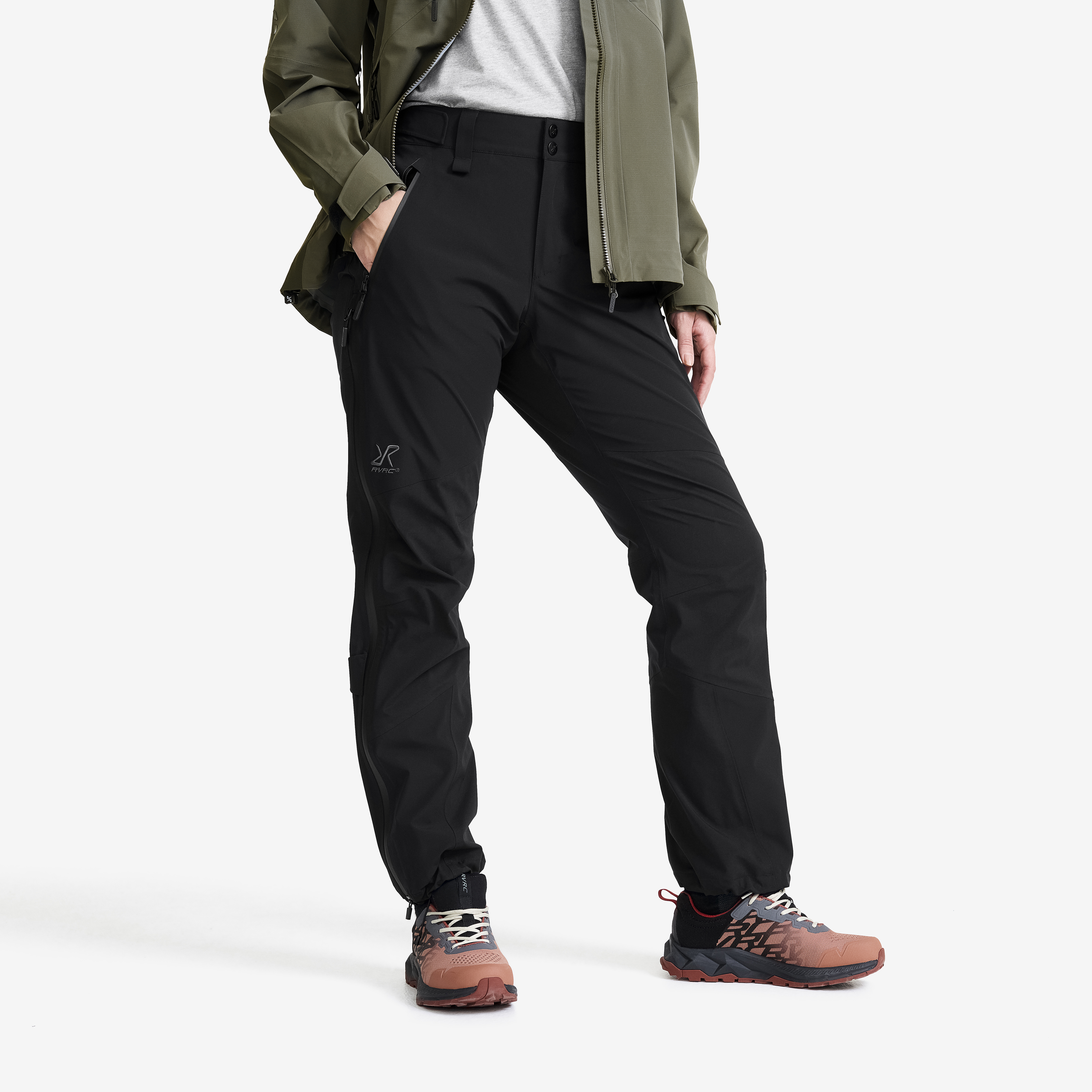 Aries Pro 3L Shell Pants Dam Black, :S