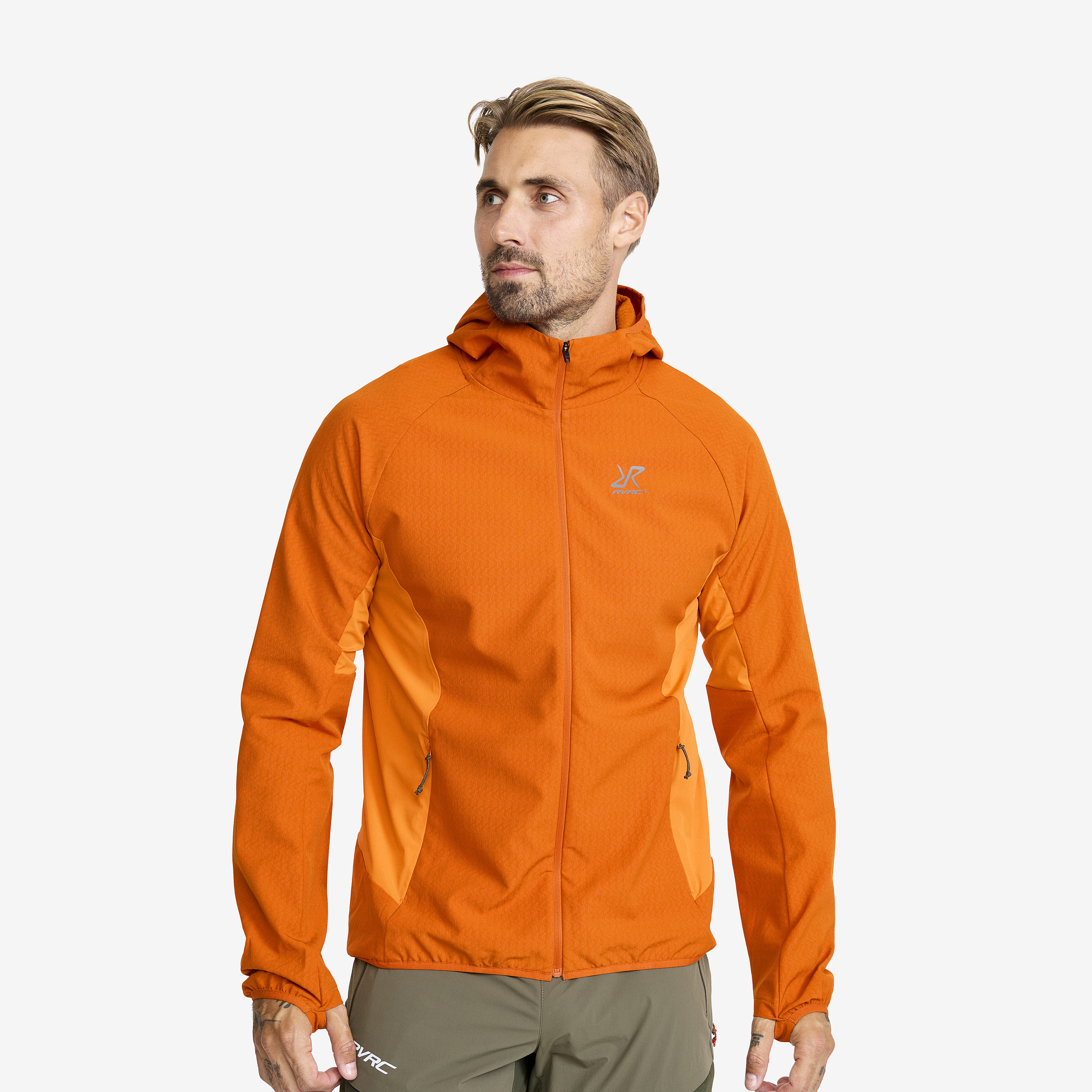 Distance Pro Wind Jacket – Herr – Hawaiian Sunset/Russet Orange Storlek:M – Jackor > Vindjackor