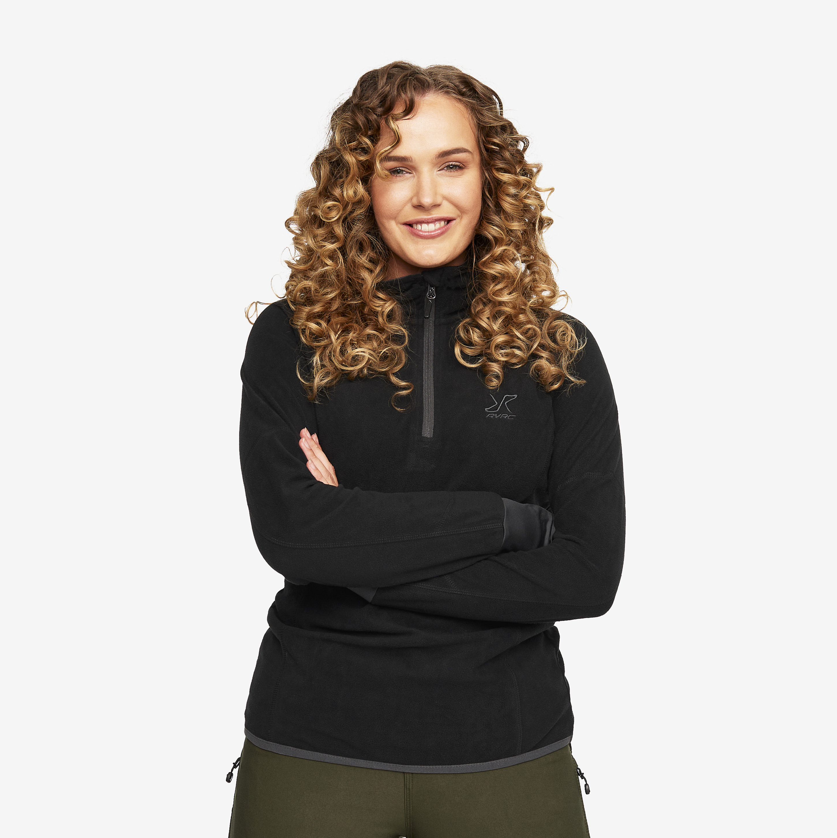 Trekker Fleece Jetblack Dames