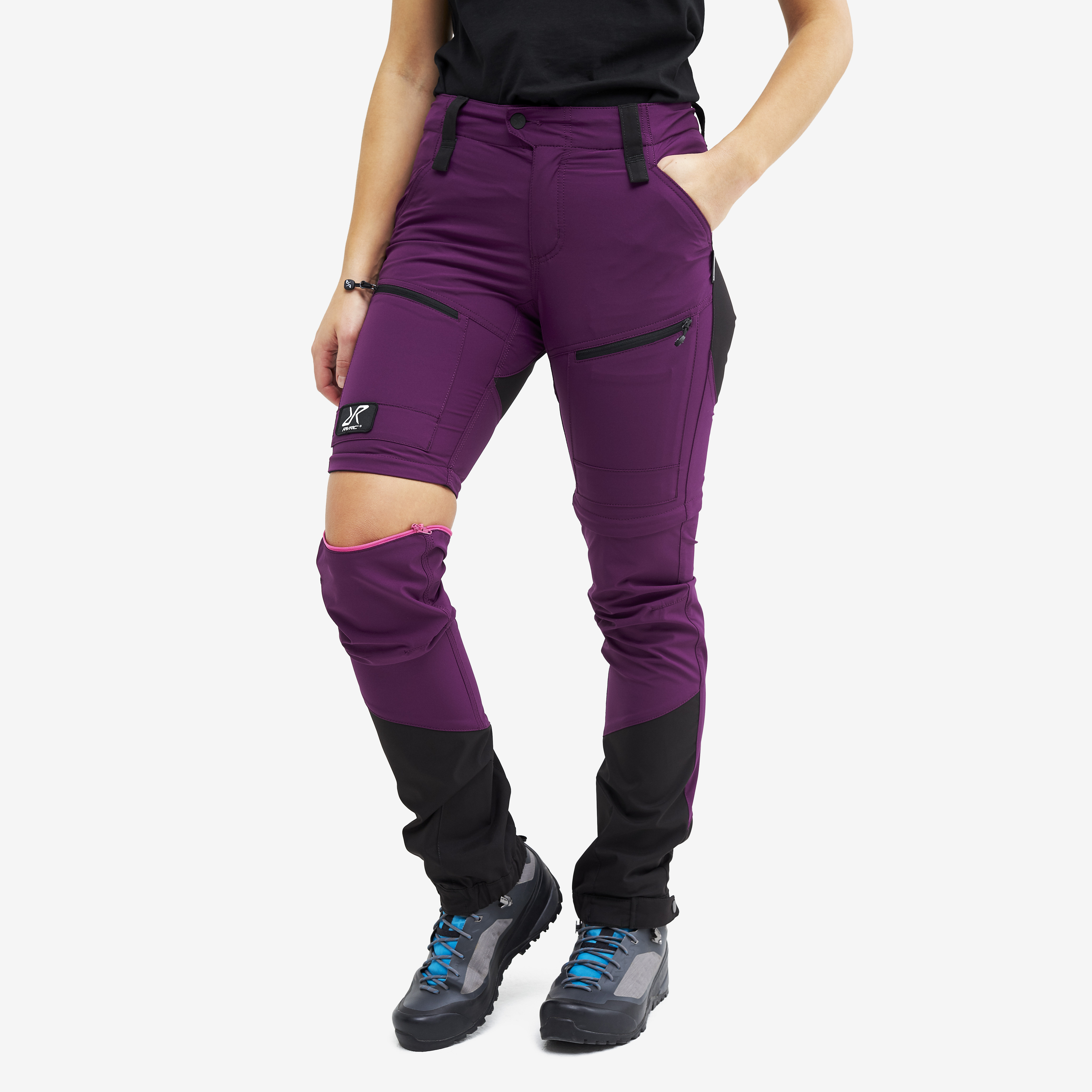 Silence Pro Zip-off Trousers Purple Rain Women
