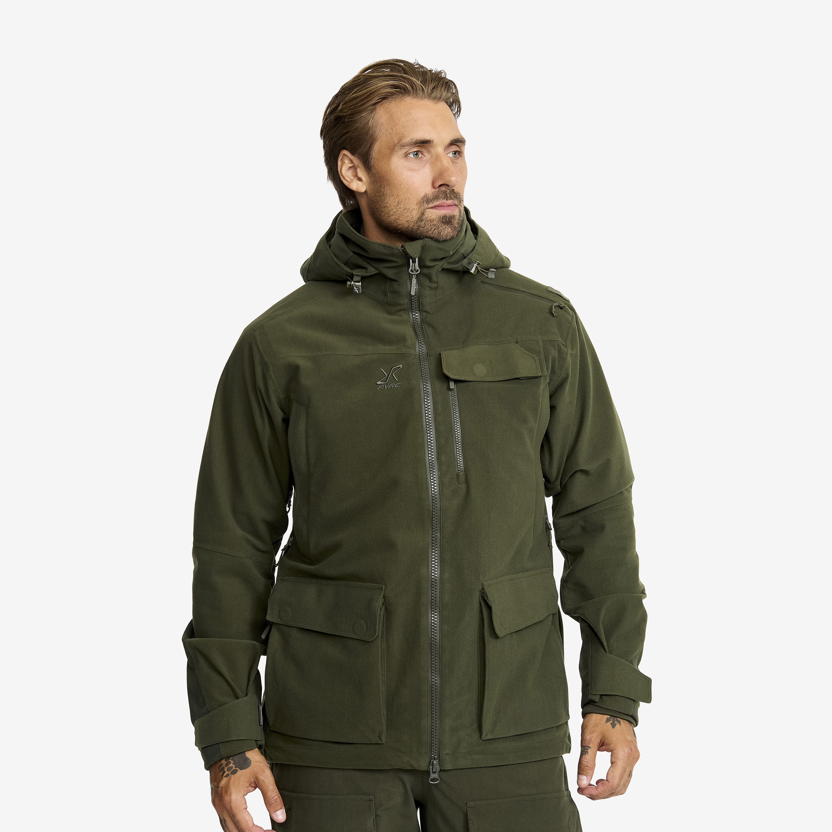 Trace Silent Pro 2L Jacket Herr Deep Depths, :S