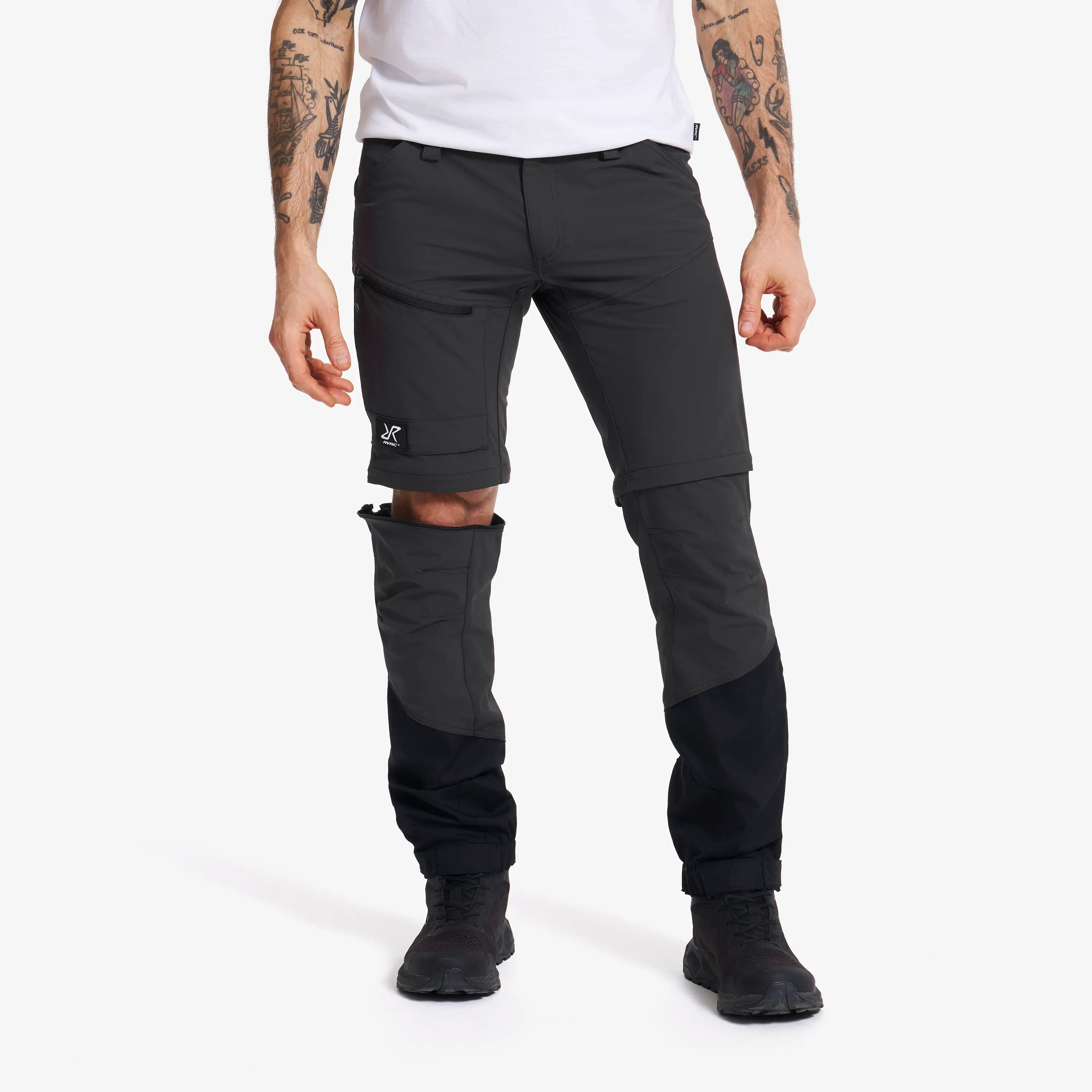 RVRC GP Pro Stretch Zip-off Pants Anthracite/Black Herr, 