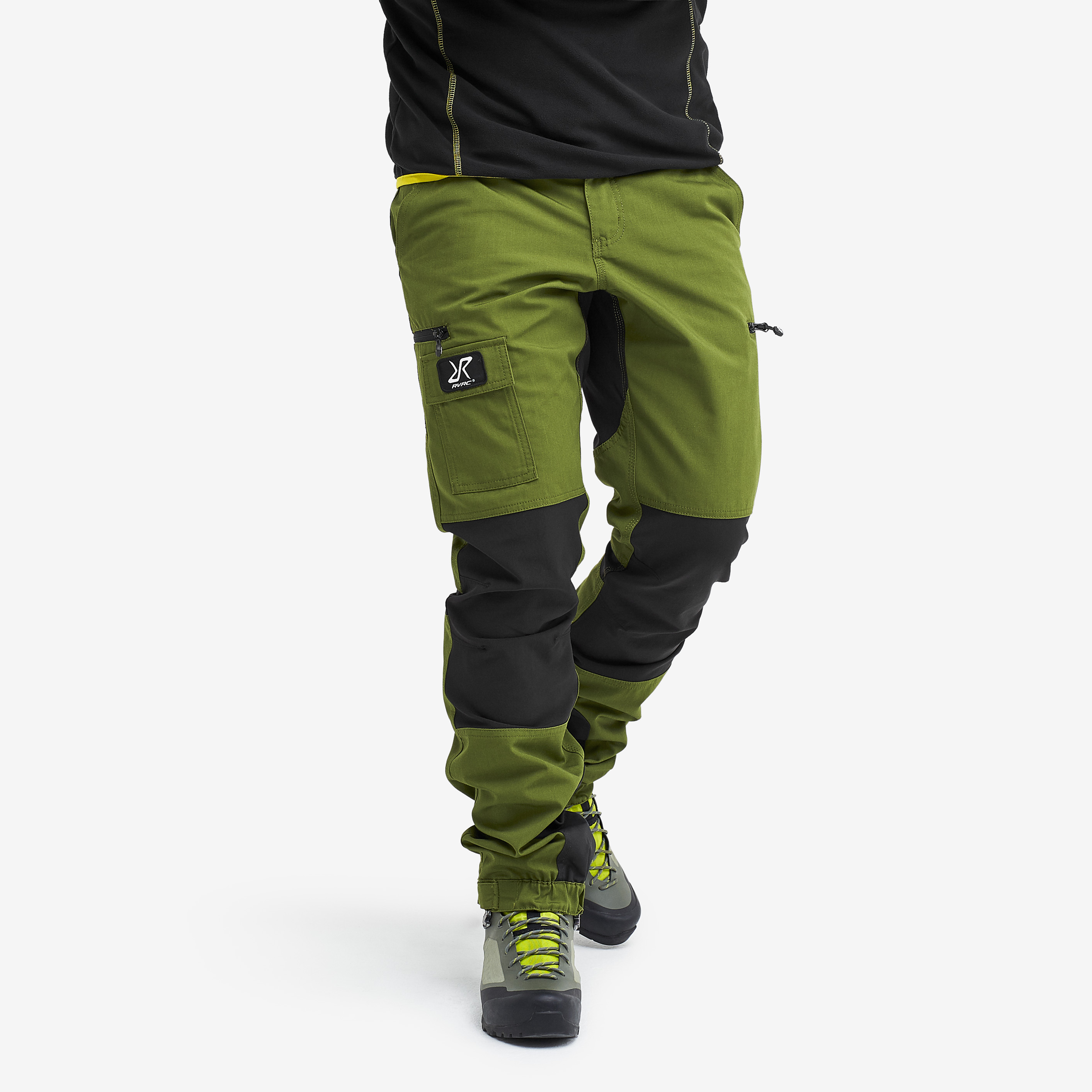 Nordwand outdoorové kalhoty pro muže v zelené barvě