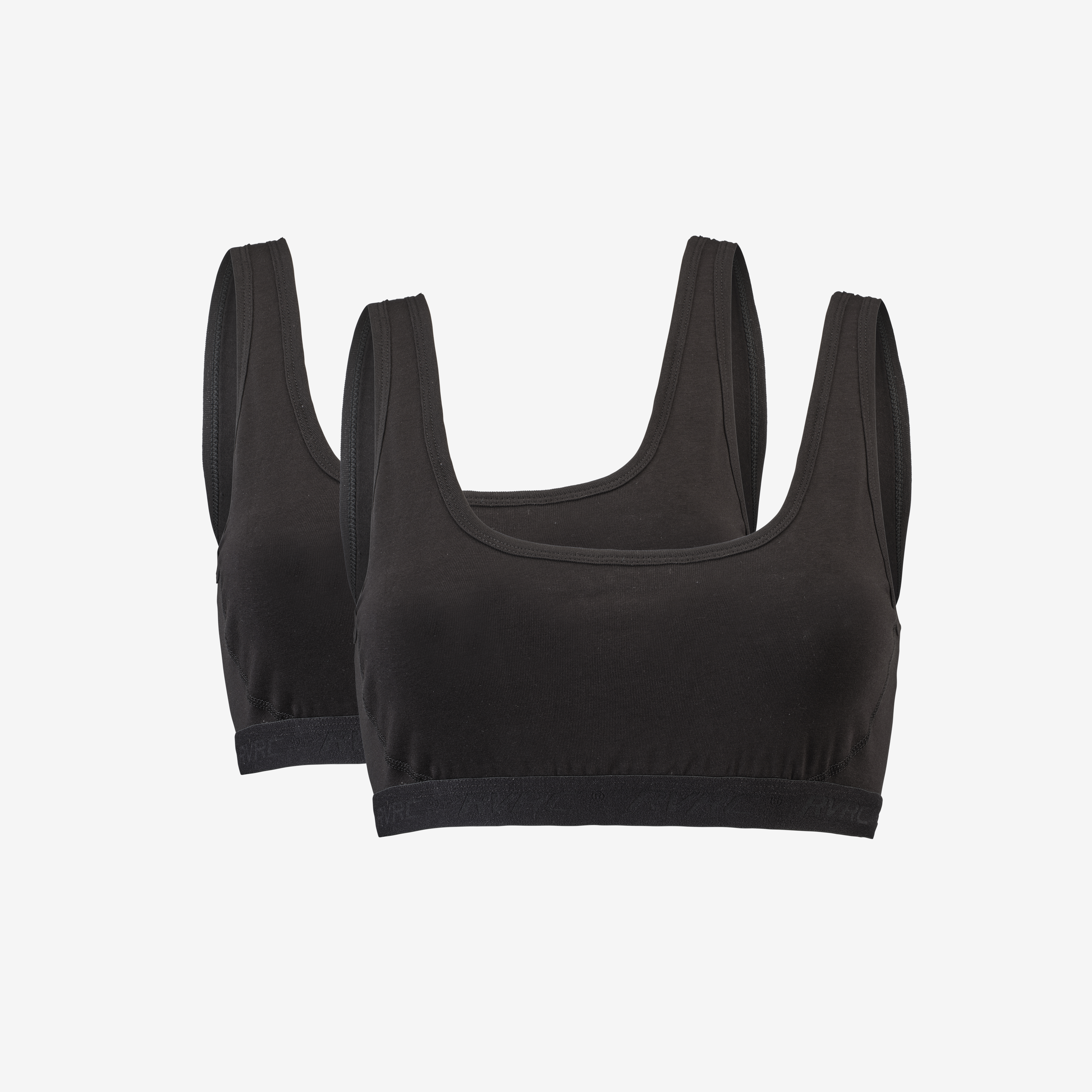 2-pack Ultimate Soft Bra Black Women