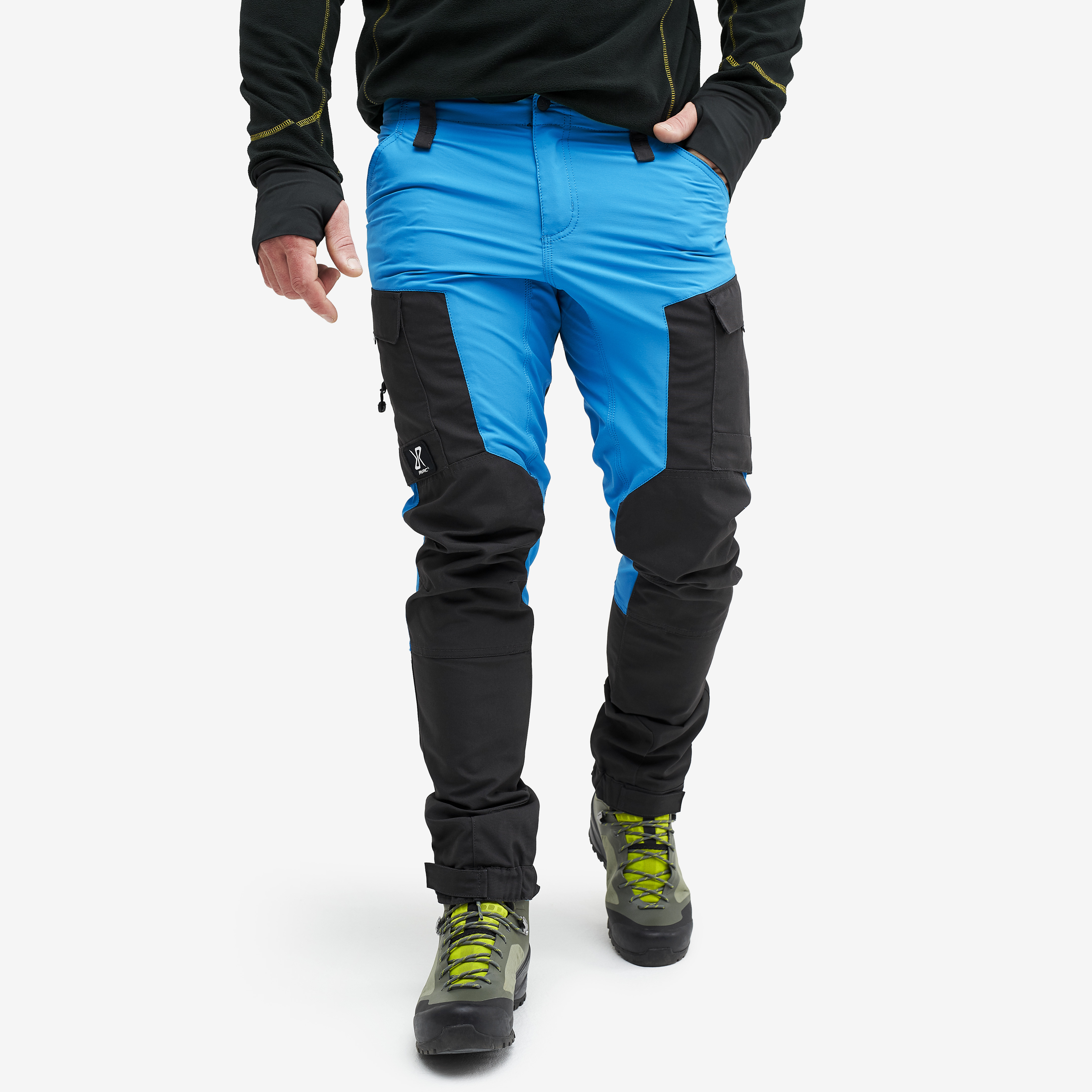 RVRC GP outdoor pants for men in blue