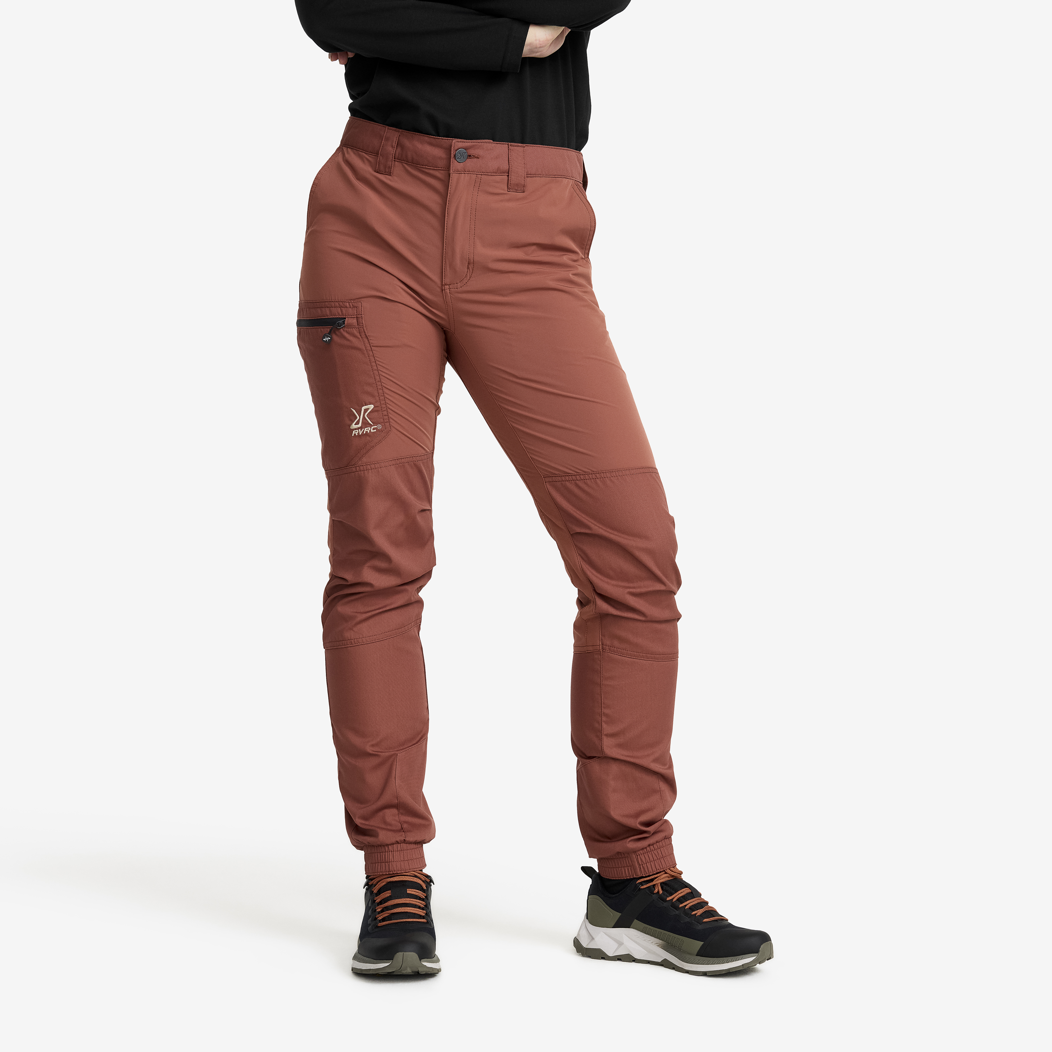 Rambler Lightweight Pants Pink Mahogany Dames