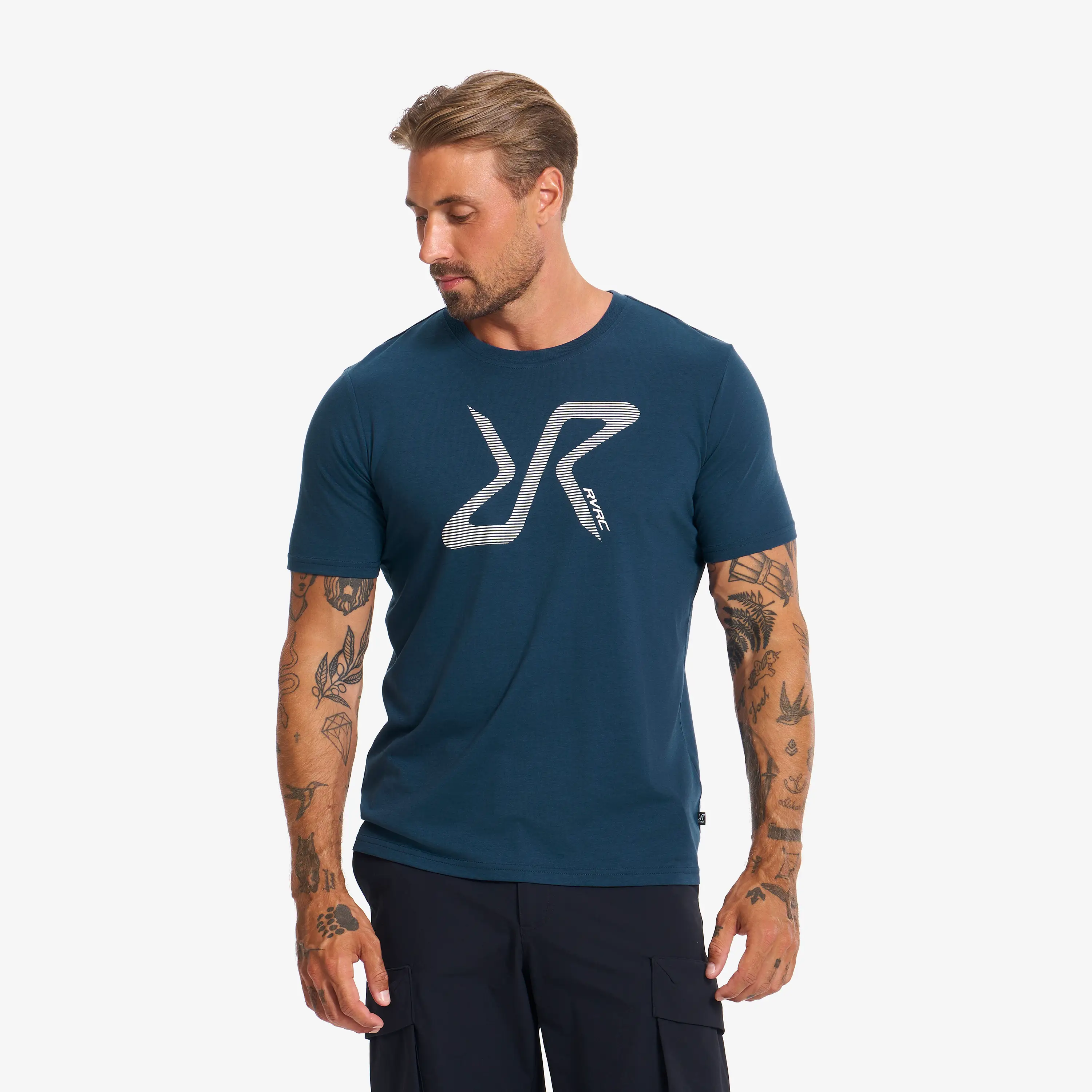Easy Graphic Logo T-Shirt Insignia Blue Men,