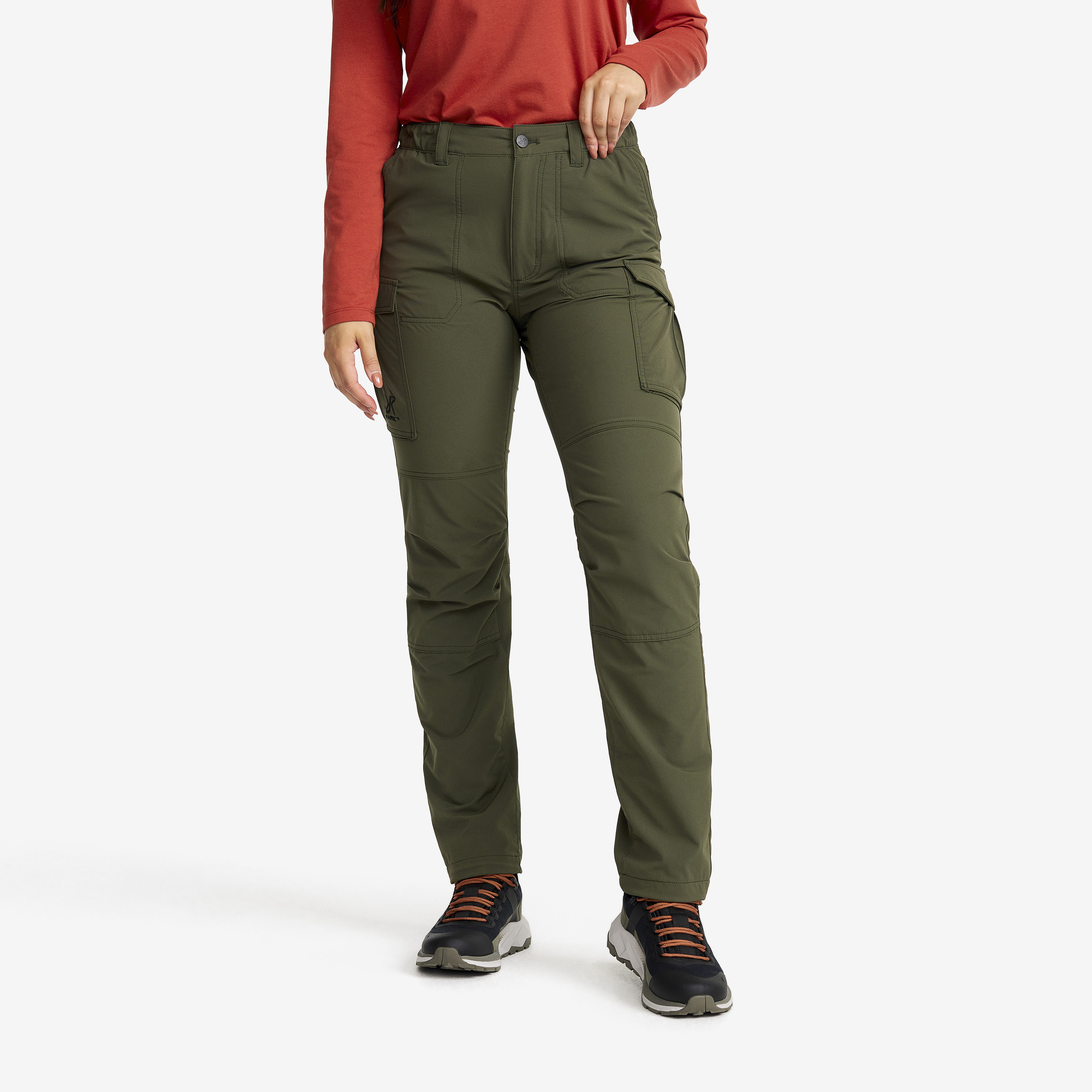 Adventure Cargo Stretch Pants Deep Depths Naistele