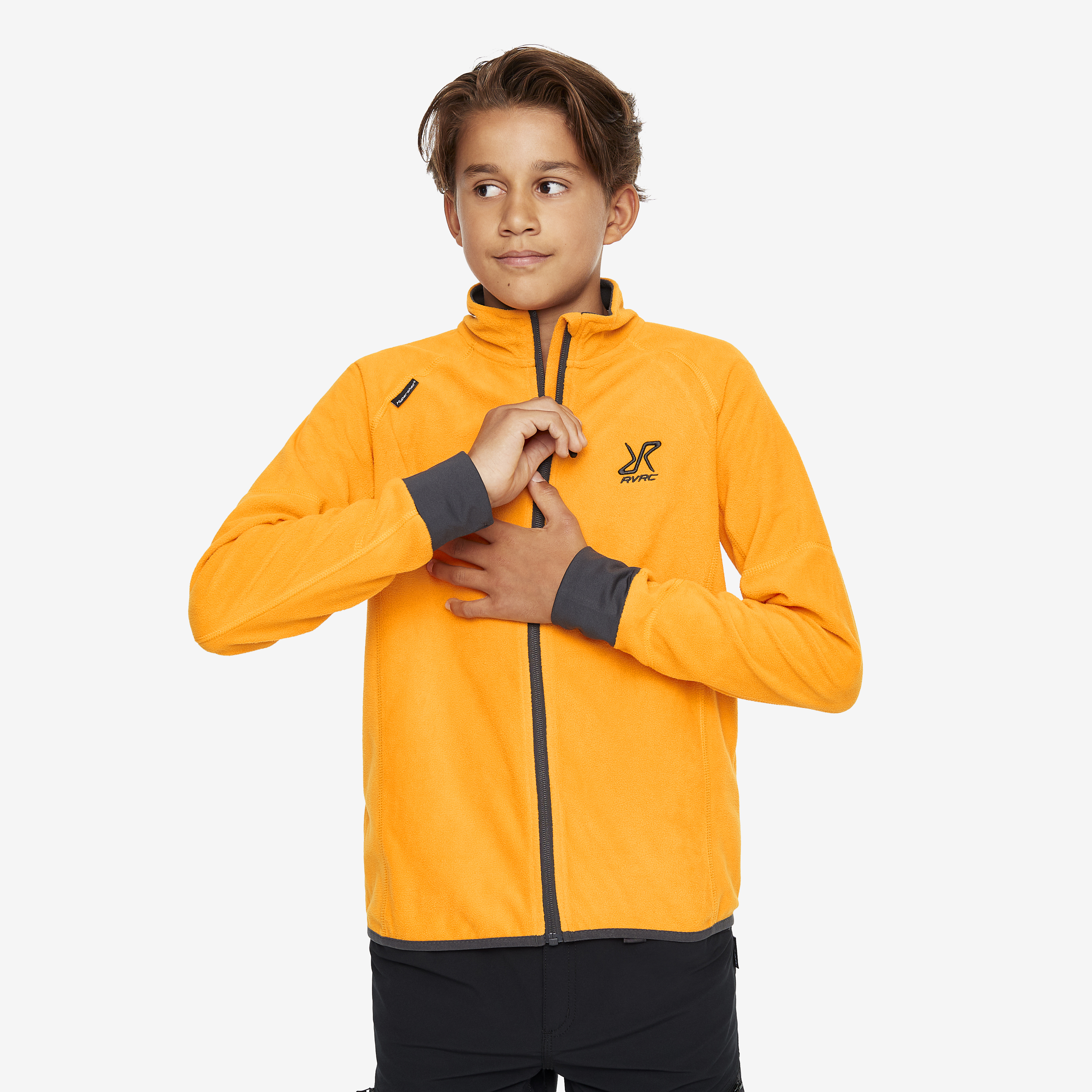 Trekker Fleece Radiant Yellow Dla Nastolatków