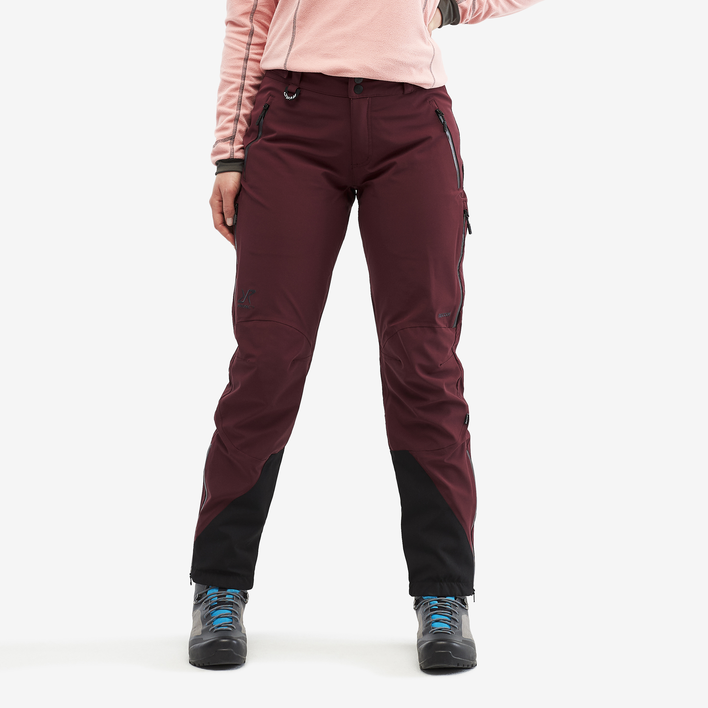 Cyclone Rescue Pants Burgundy Damen