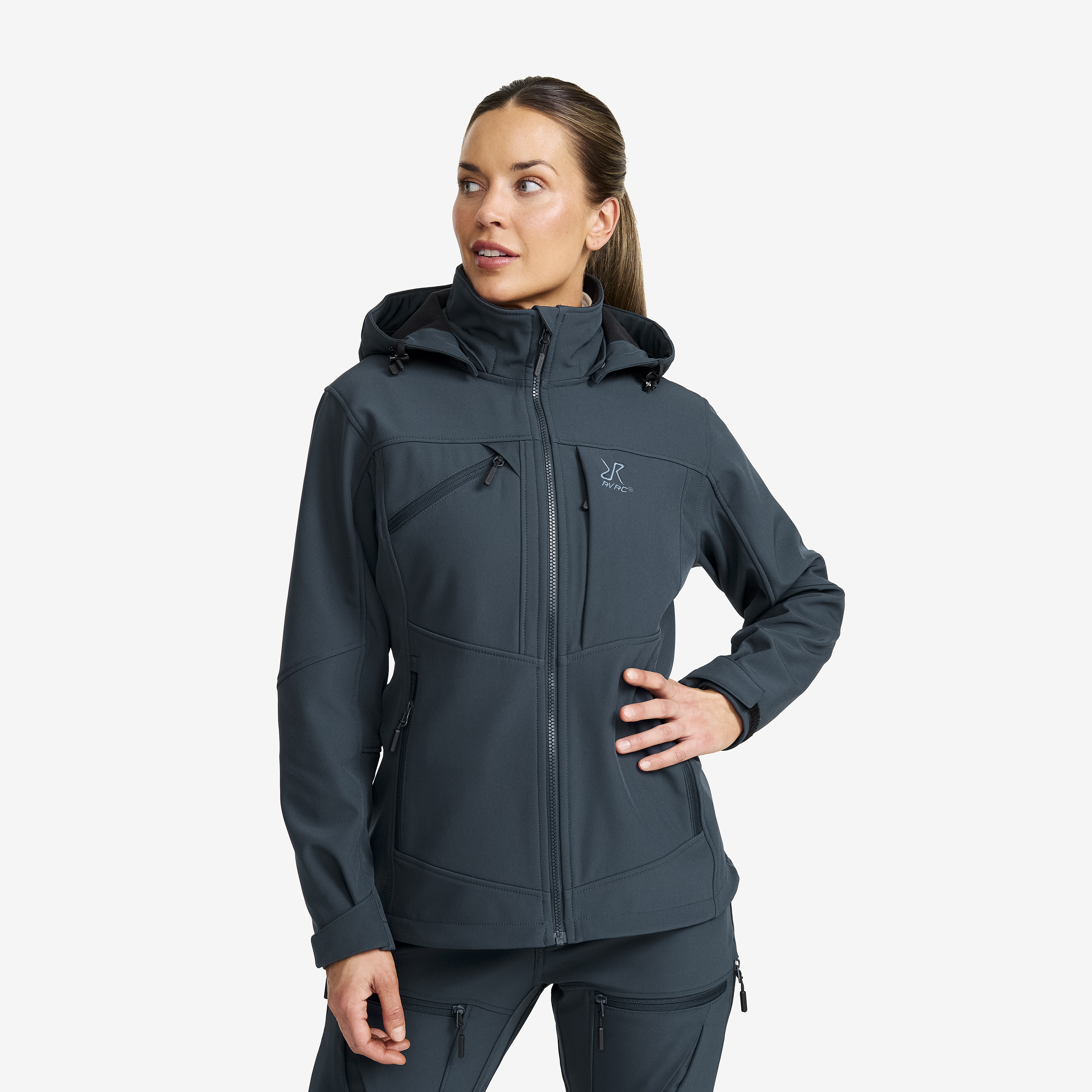 Hiball Softshell Jacket Dam Blueberry, :4XL