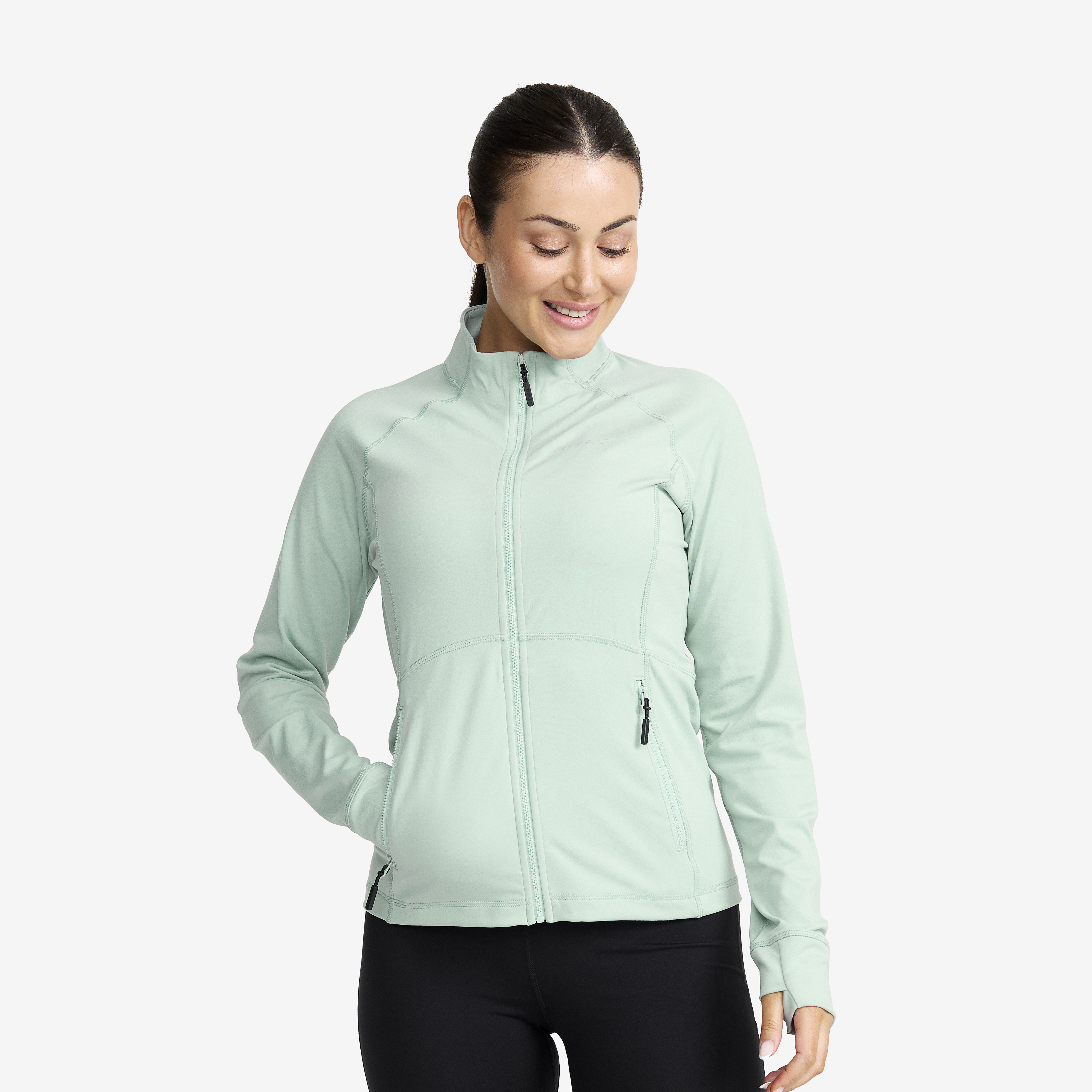 Paragon Full-zip Jacket Gray Mist Women,
