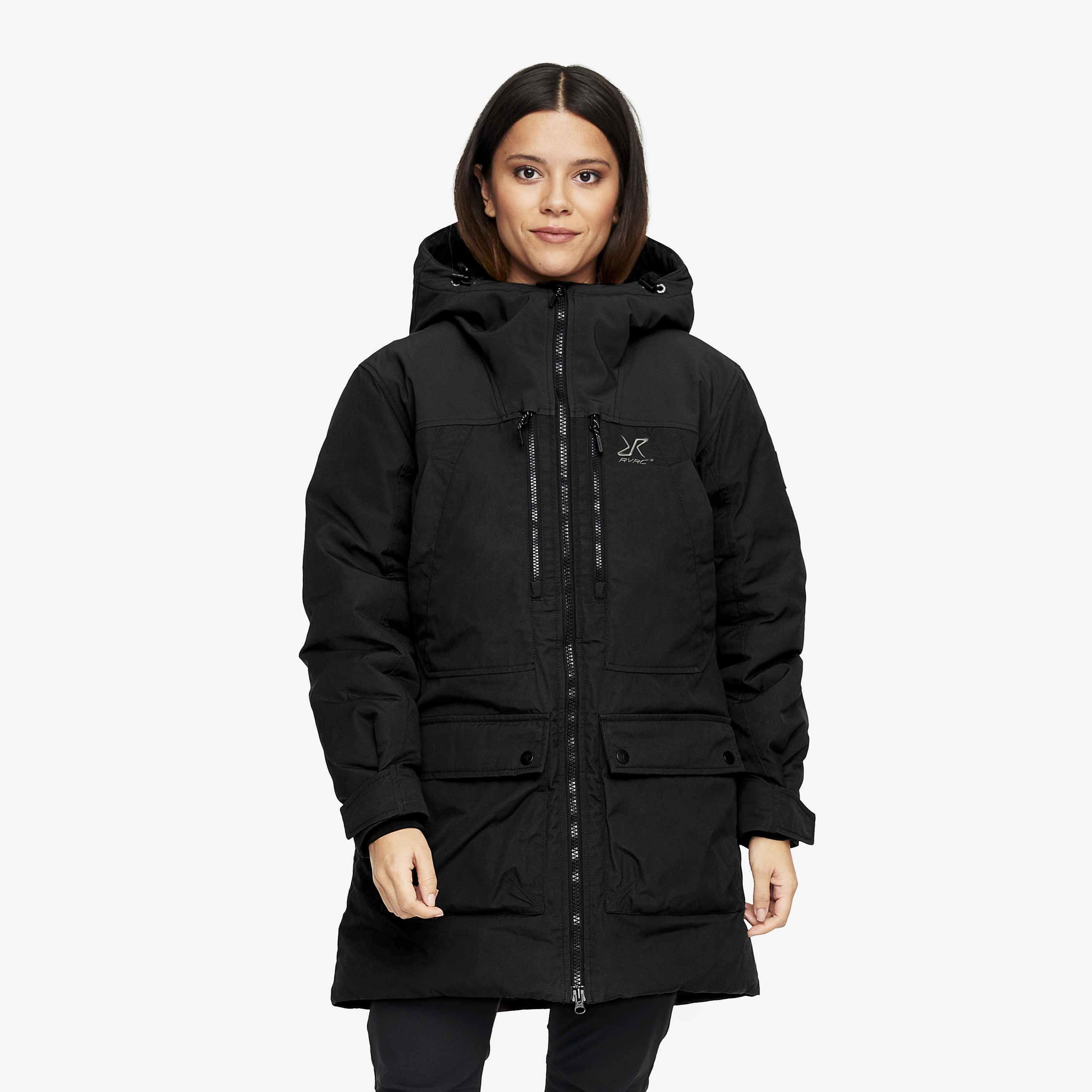 Outdoor Parka Black Donna