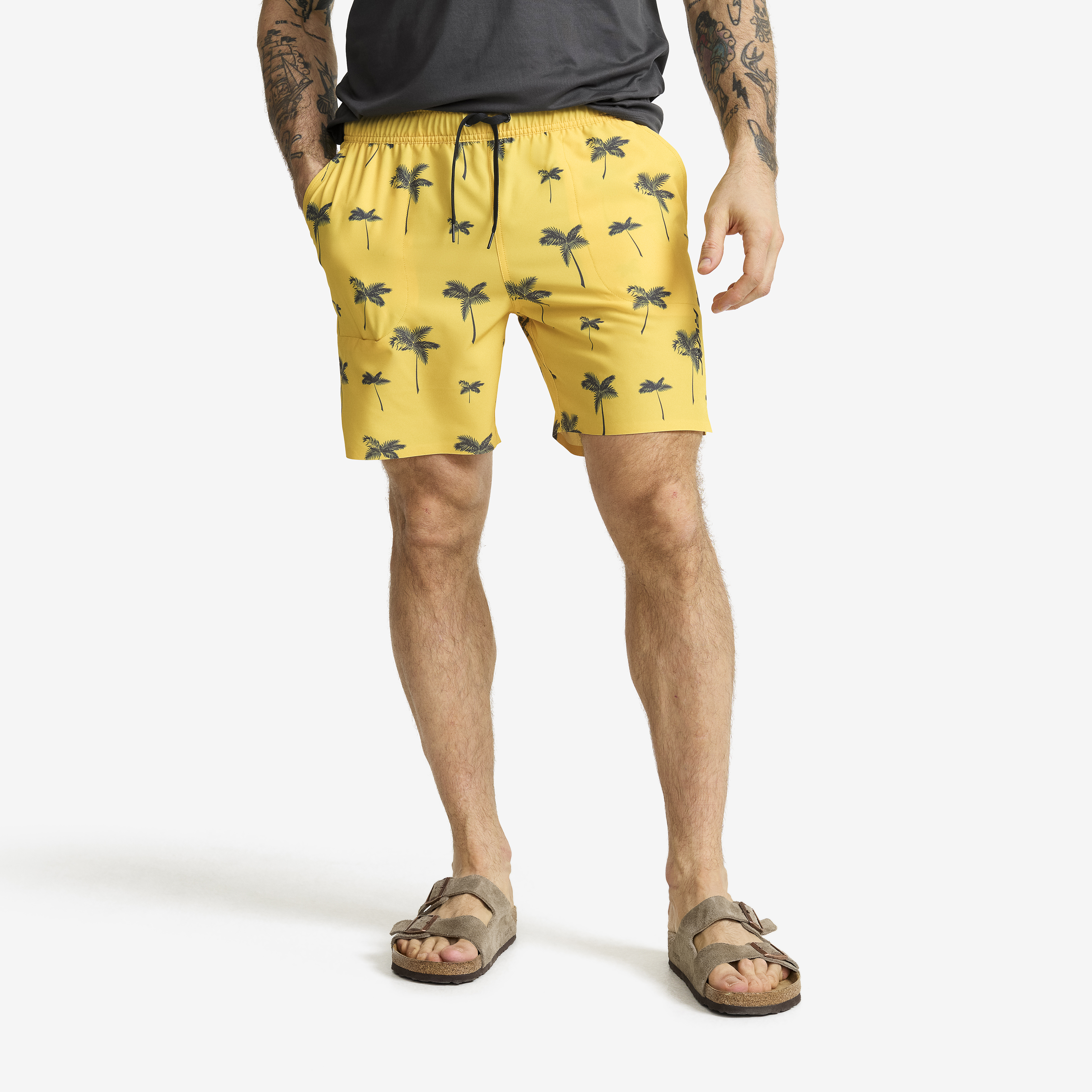Summer Swim Shorts Lemon Drop/Magnet Miehet,