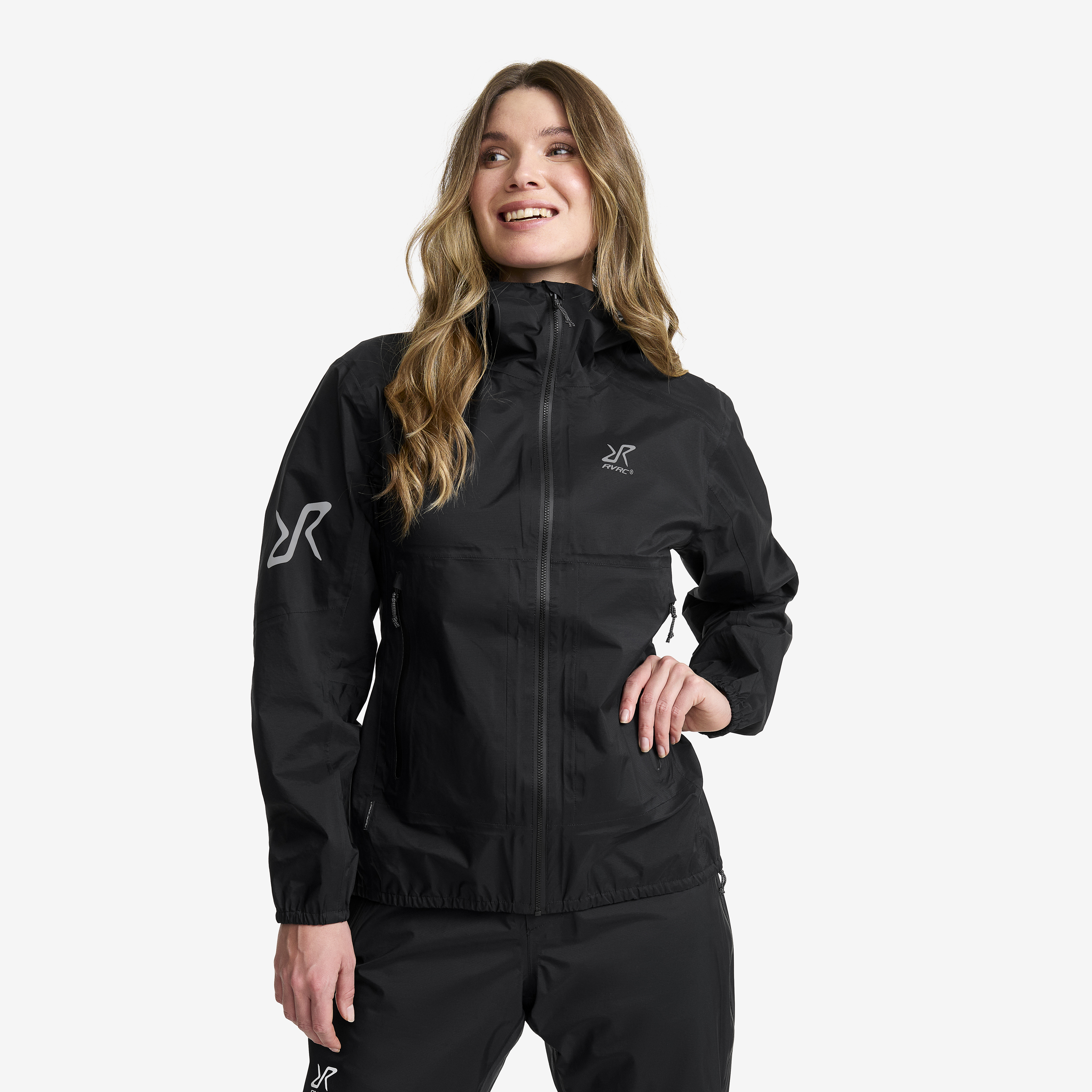 Arcade 3L Lightweight Jacket  Dam Black, :XL