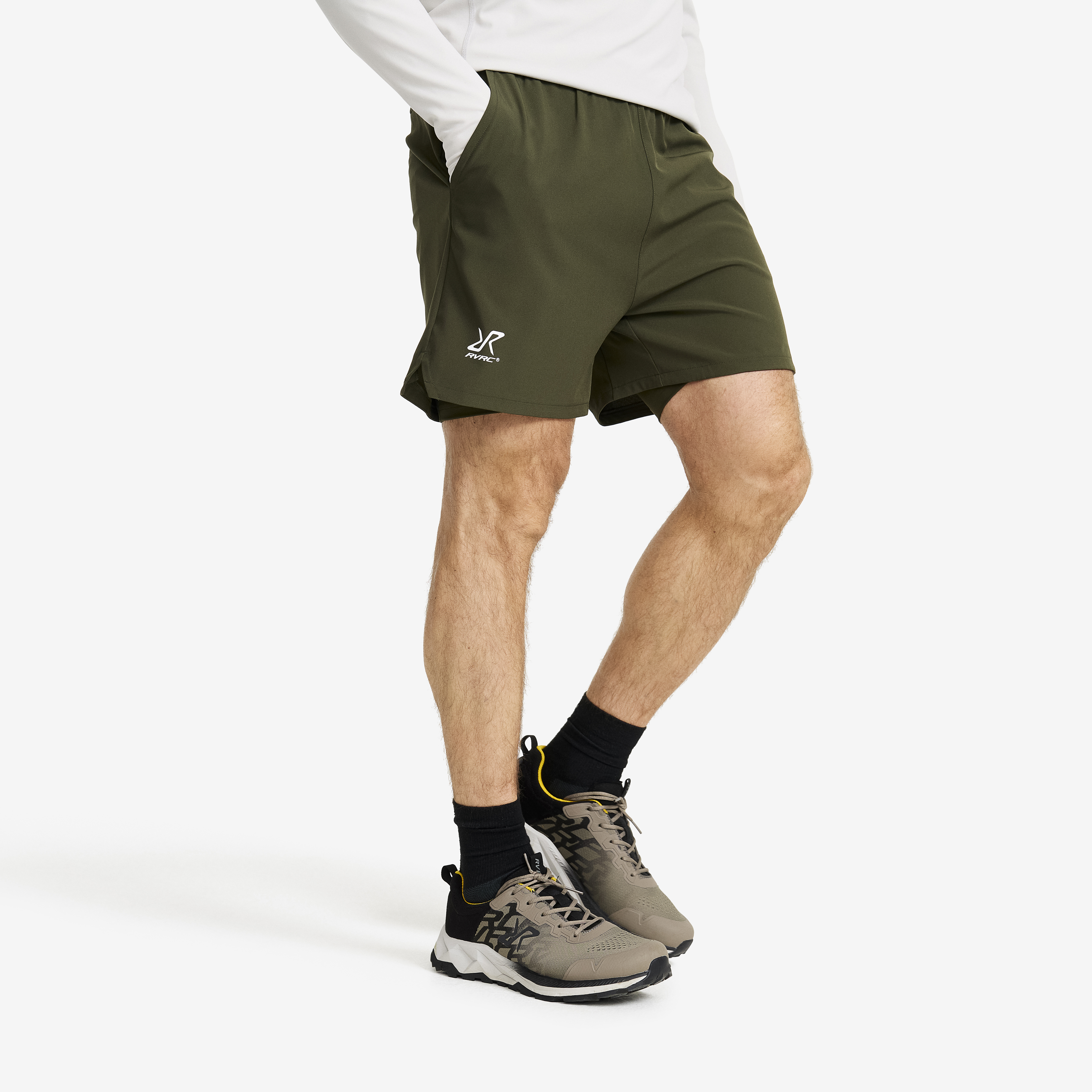 Rise 2-in-1 Shorts Forest Night Men