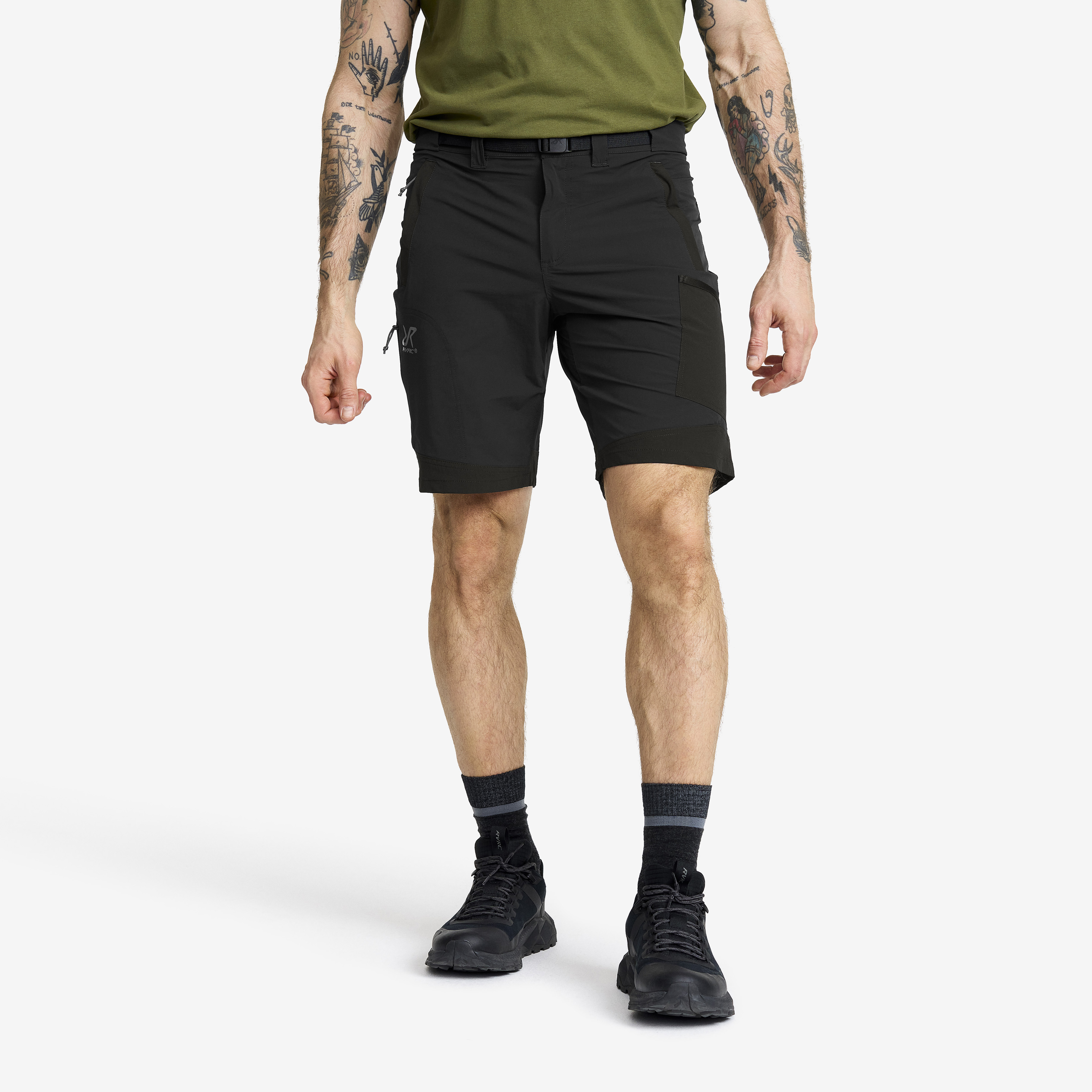 Elevate Lightweight Pro Shorts Miehet Black Koko:XS – > Shortsit