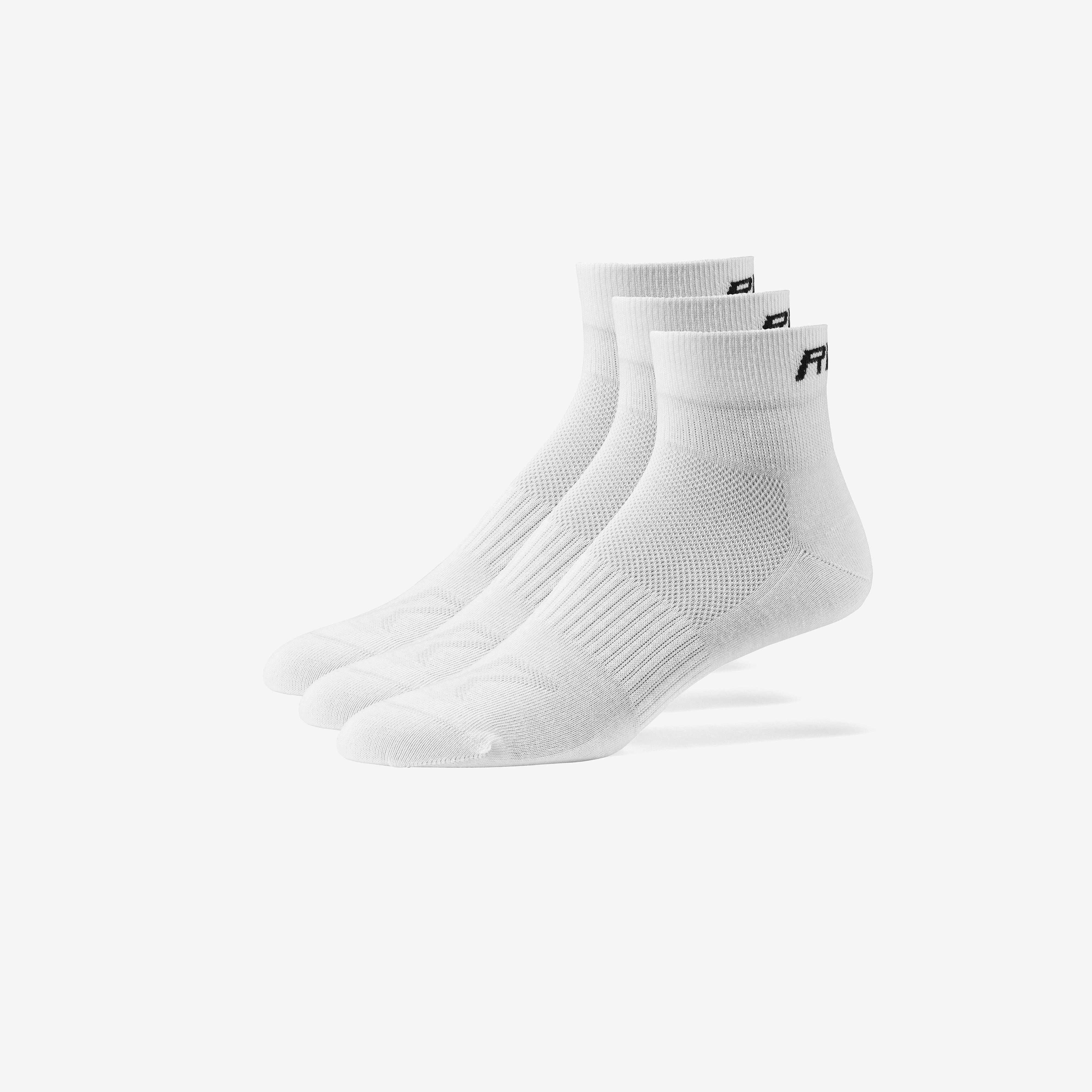 3-pack Low Hiking Cool Socks White,