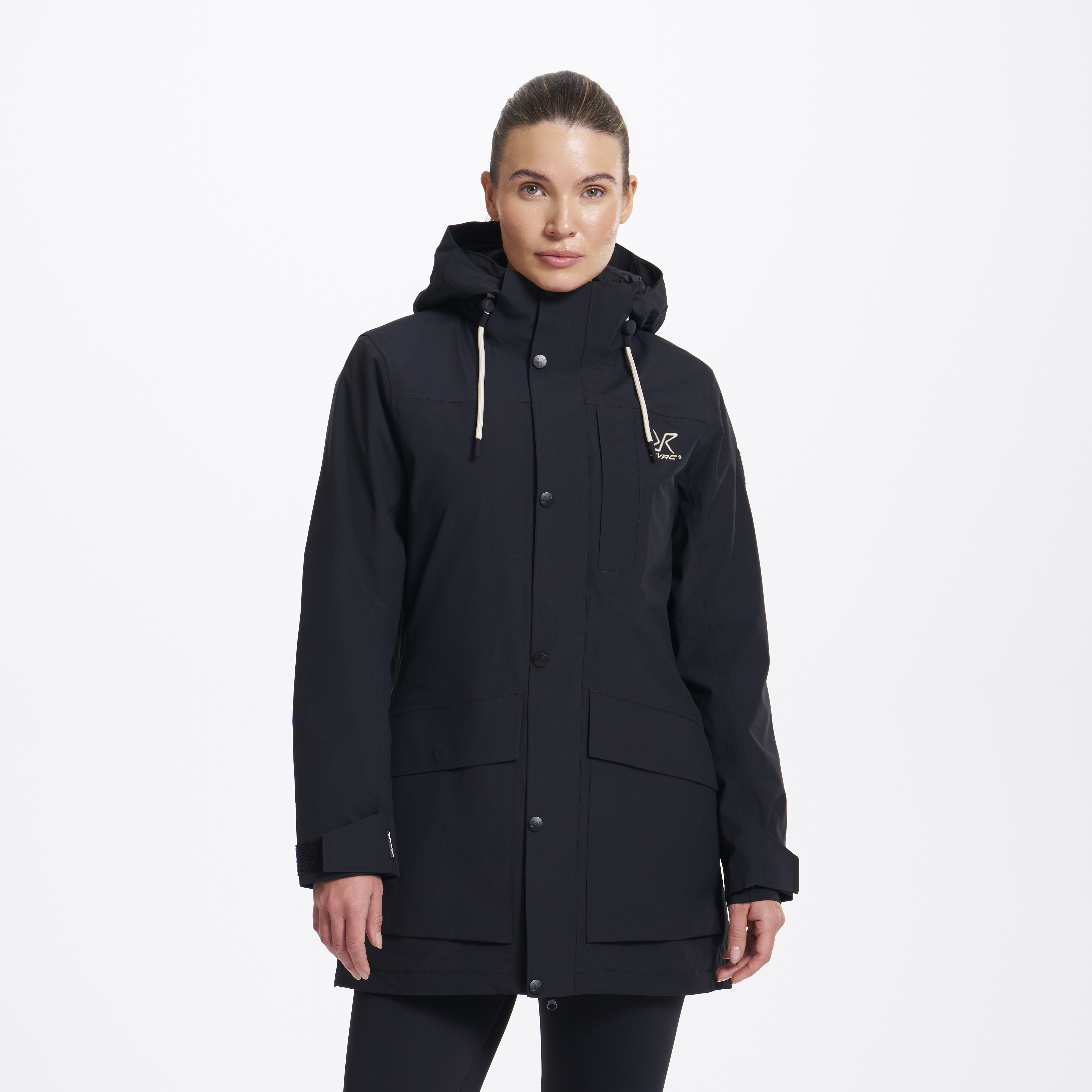 Status 2L Parka Dam Black, :S