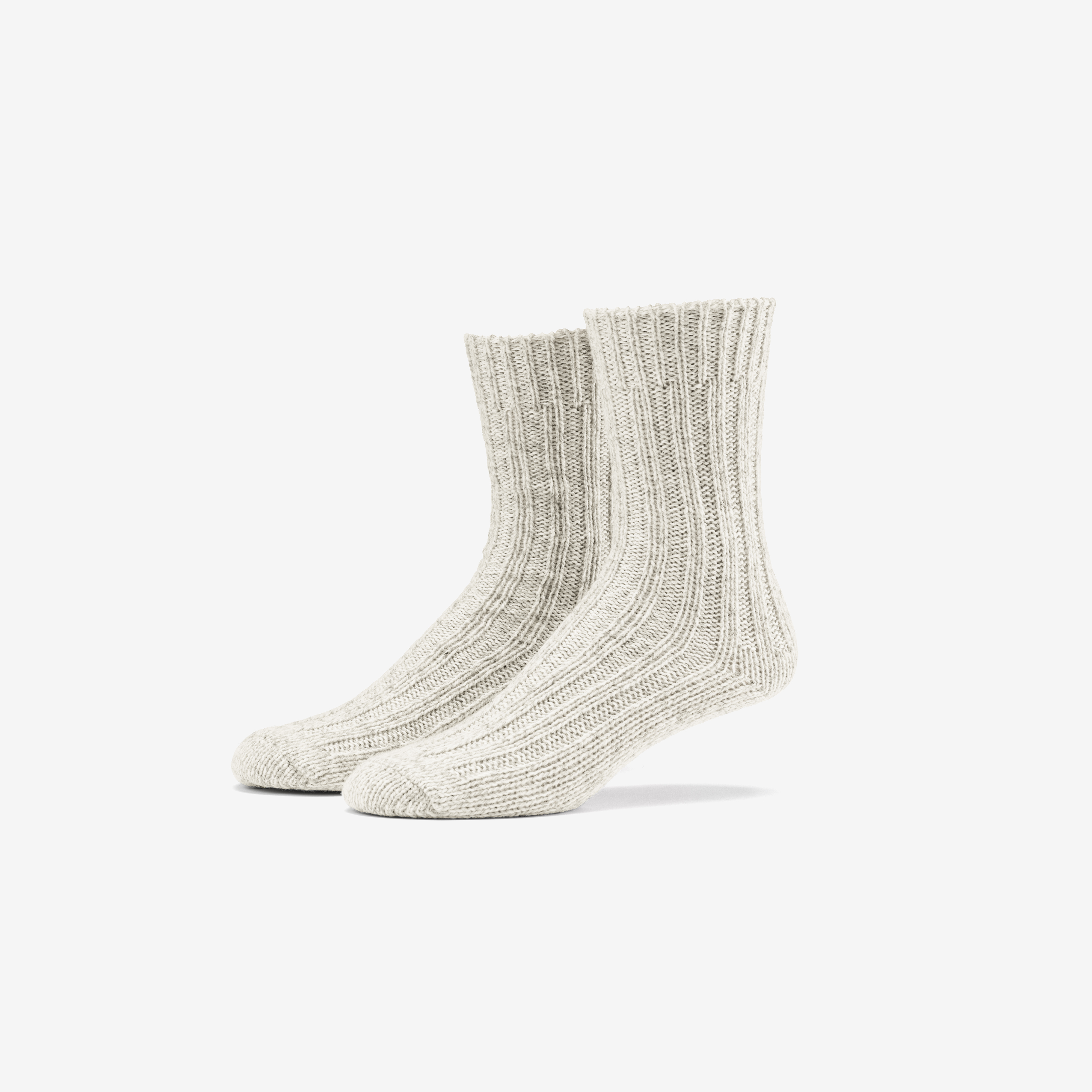 Classic Wool Sock 2-pack Grey Melange,