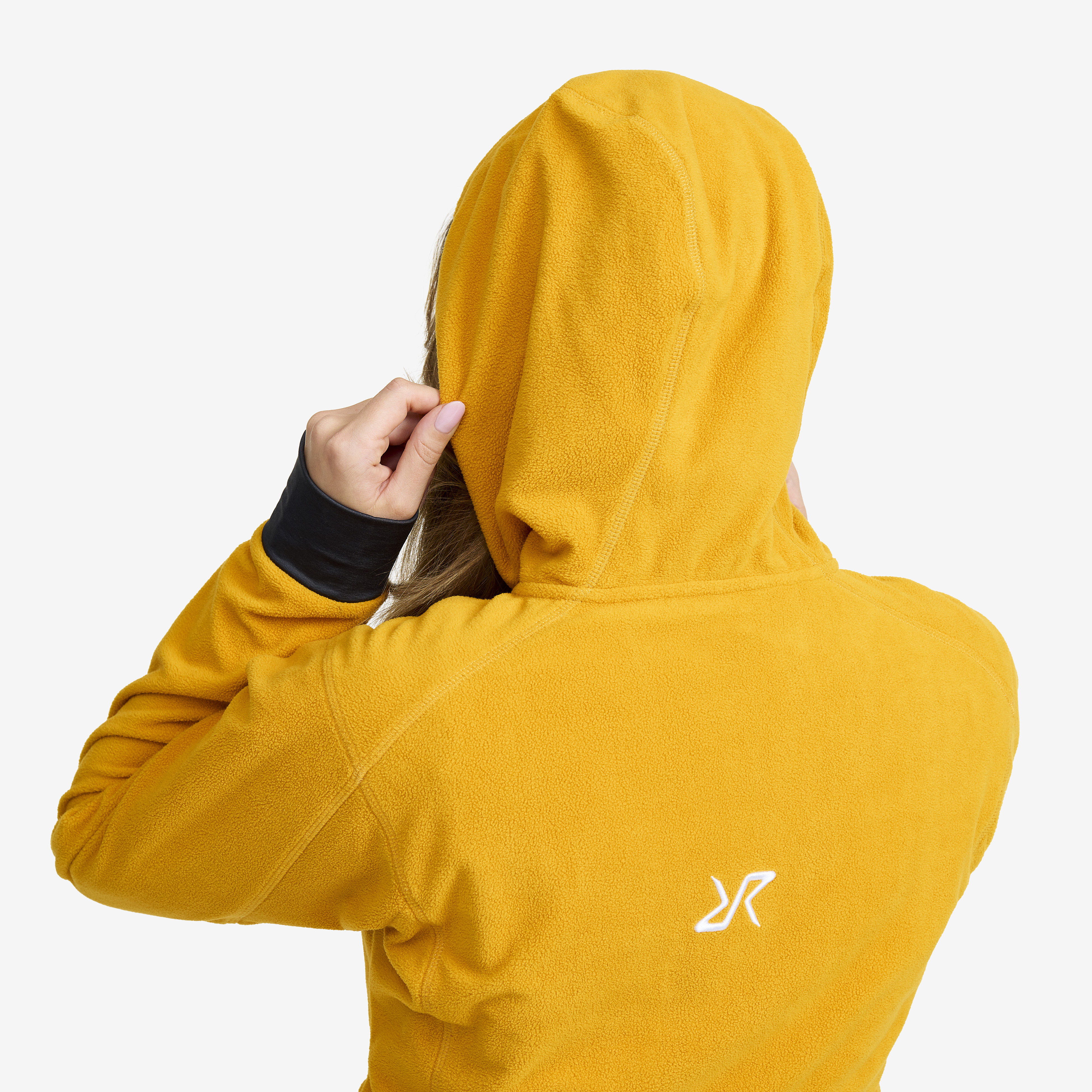 Trekker Hoodie Women Golden Yellow RevolutionRace