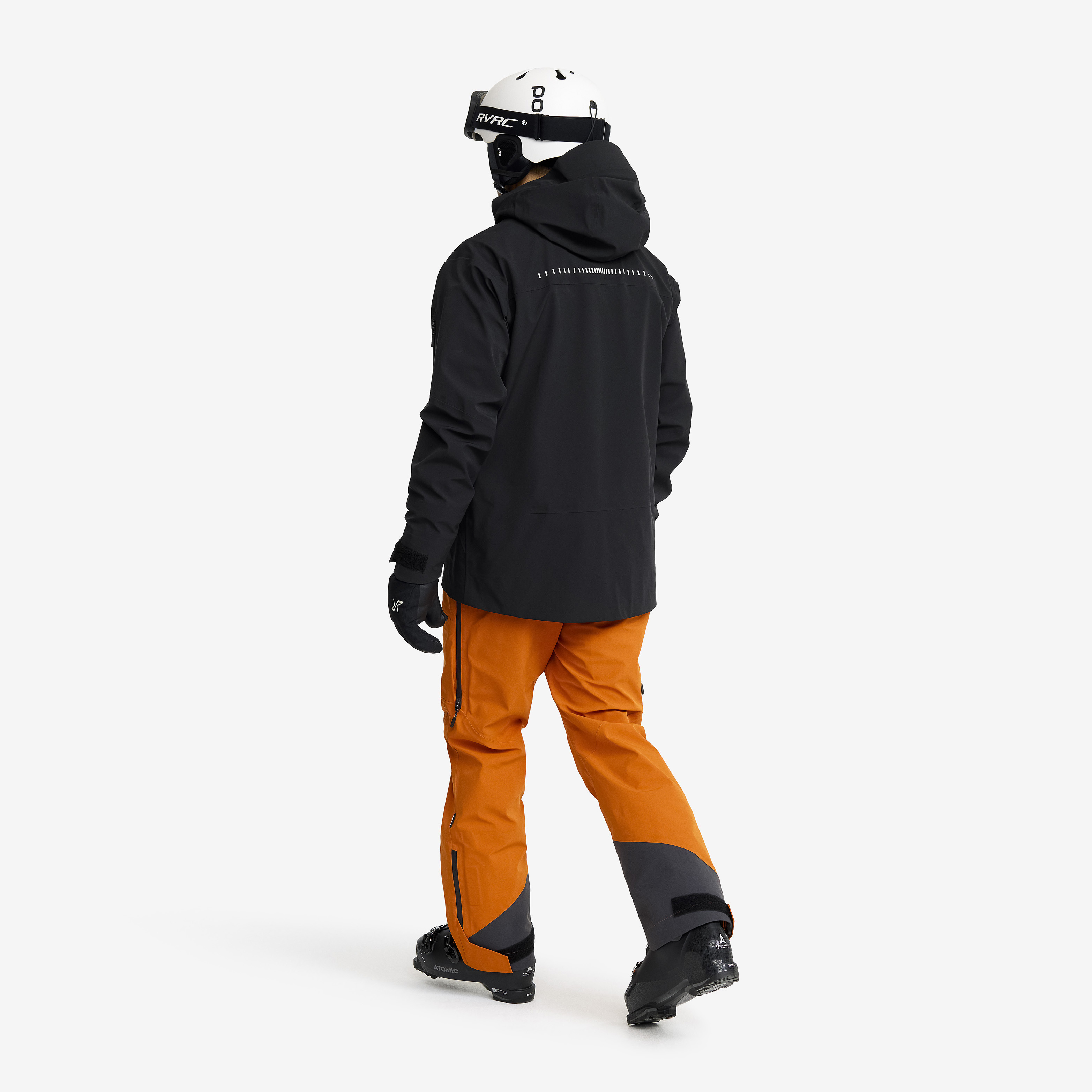 Black and orange snowboard jacket online