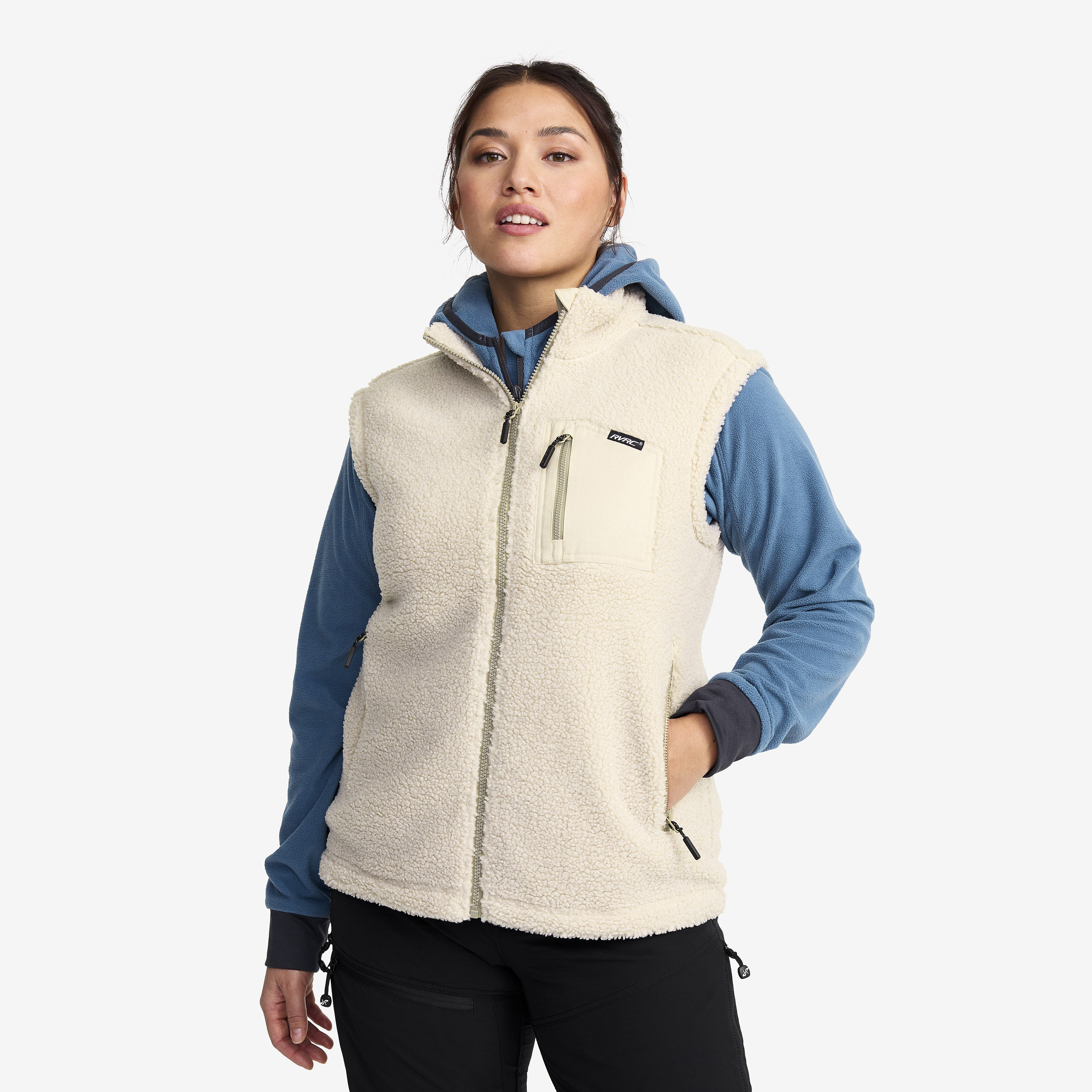 Bigfoot Pile Vest Peyote Dames