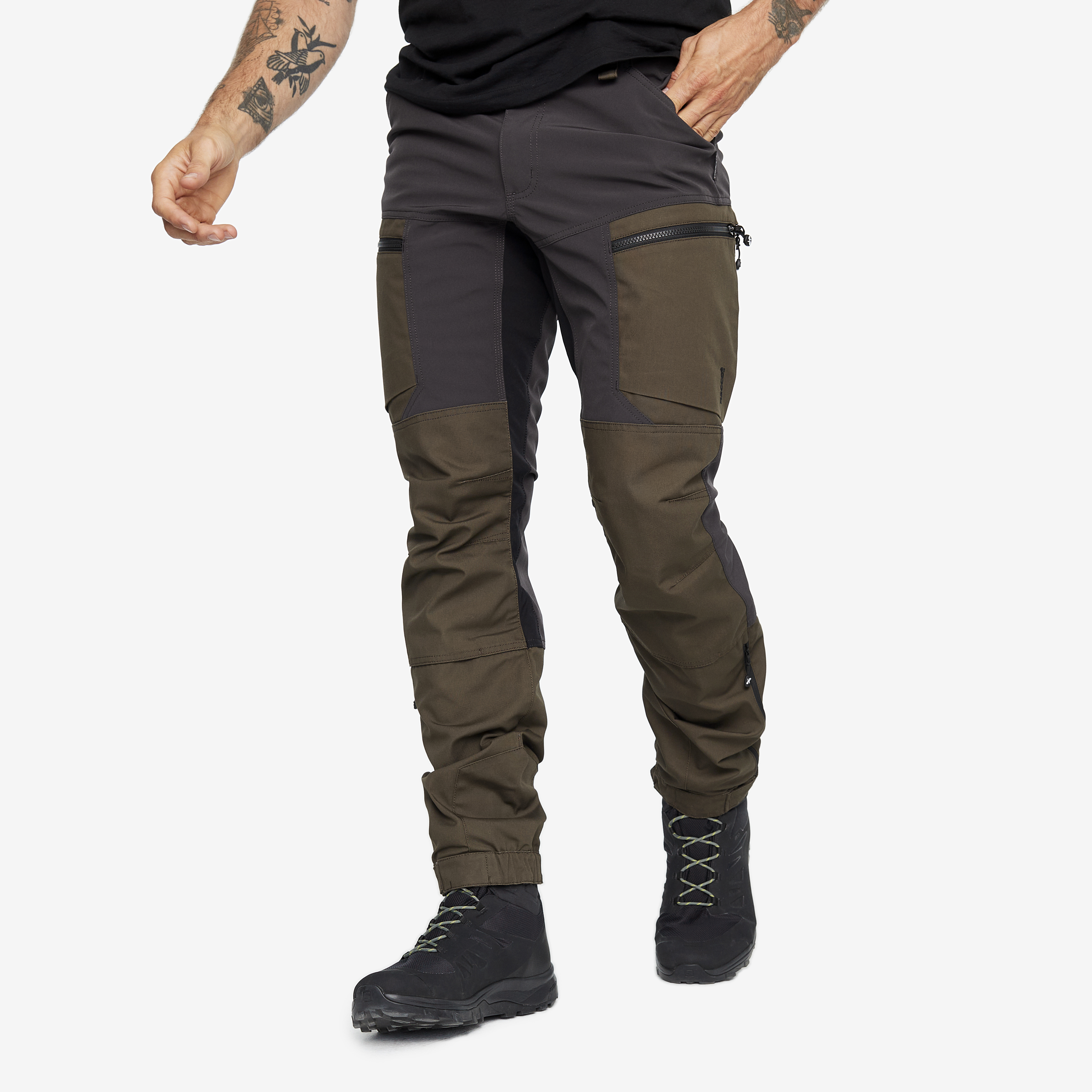 RVRC GP Pro Expedition Pants Miehet Mud Koko:2XL – Ulkoiluhousut Vaellushousut & Retkeilyhousut