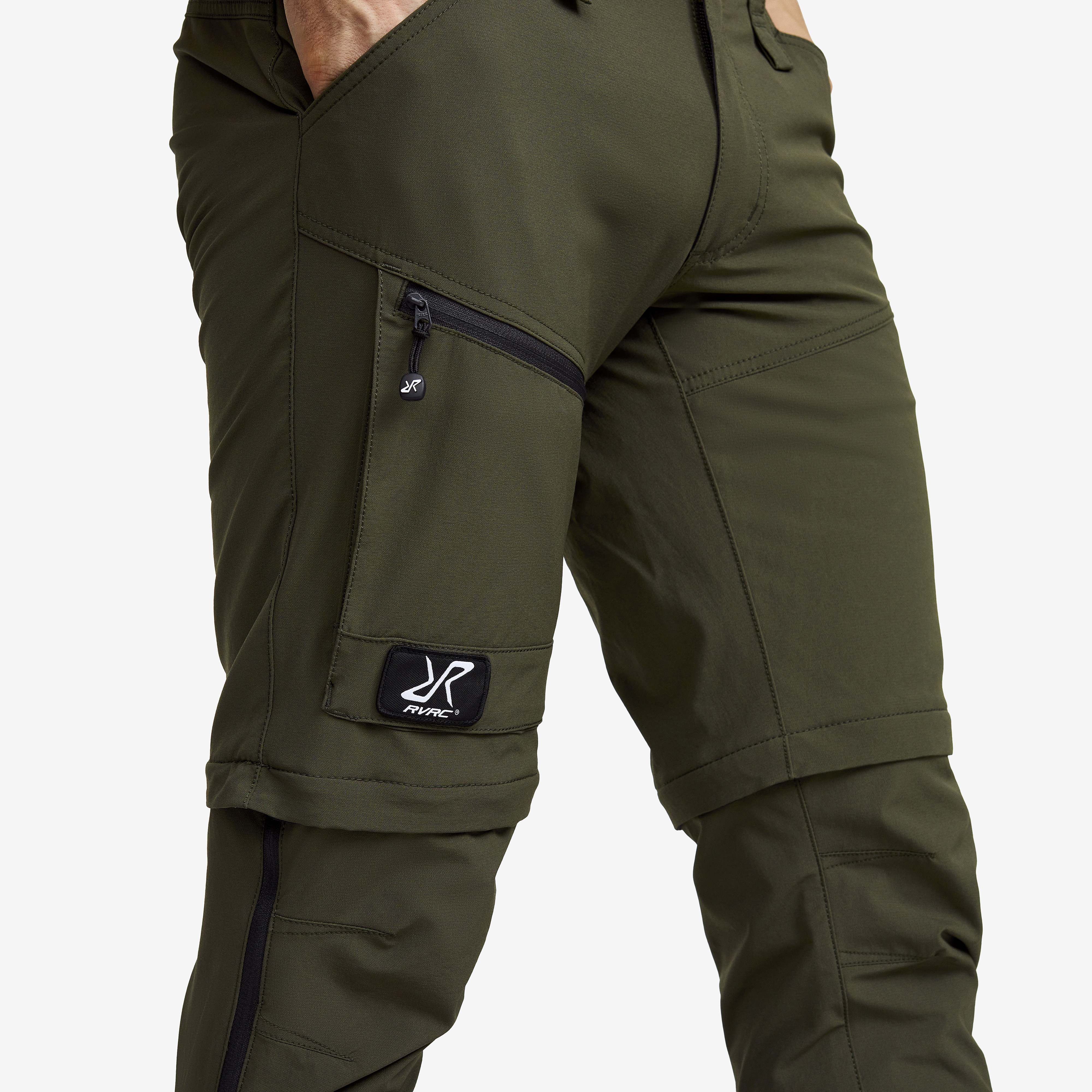 Range Pro Stretch T Zip-off Pants Men Forest Night/Anthracite