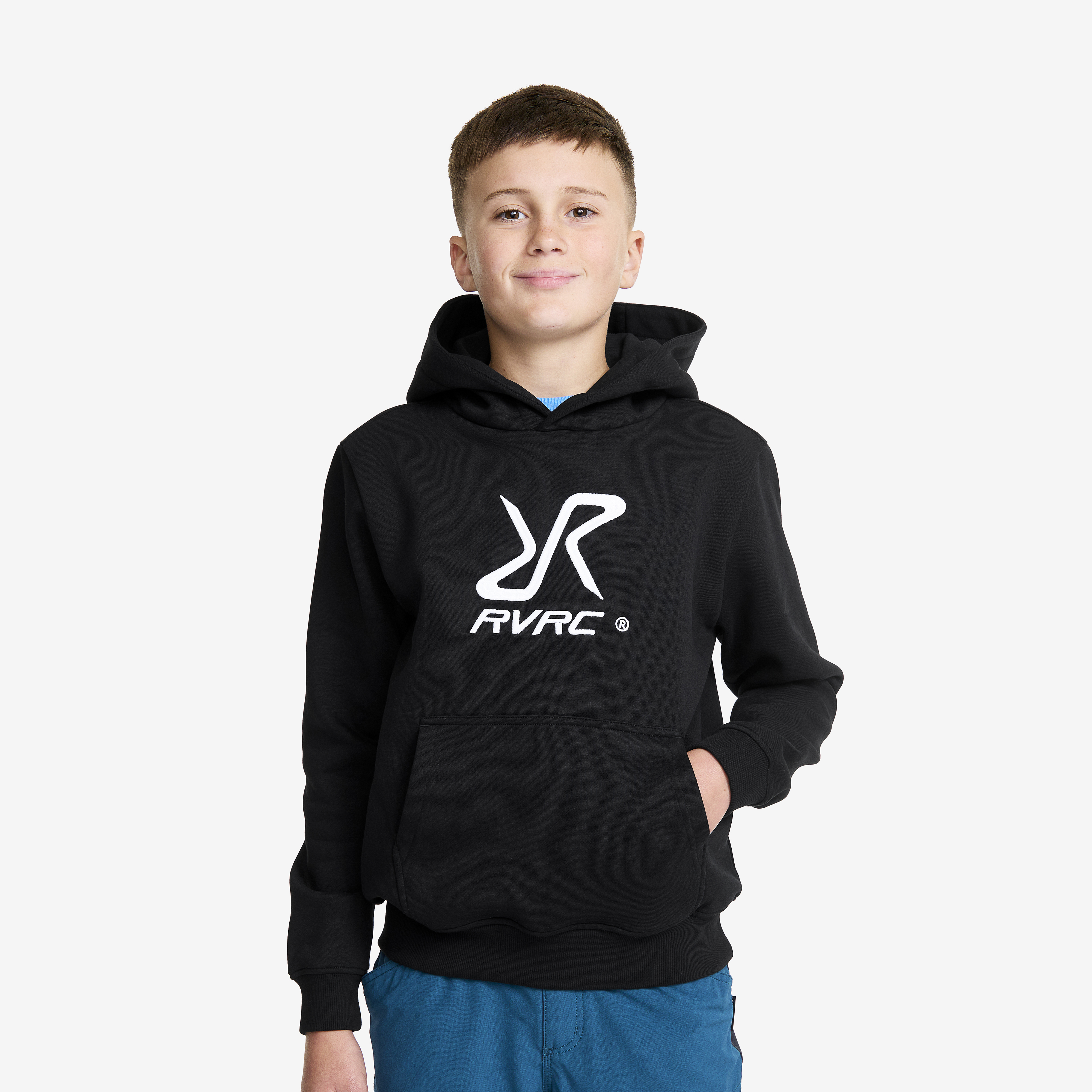 RVRC Hoodie Black/White Teens