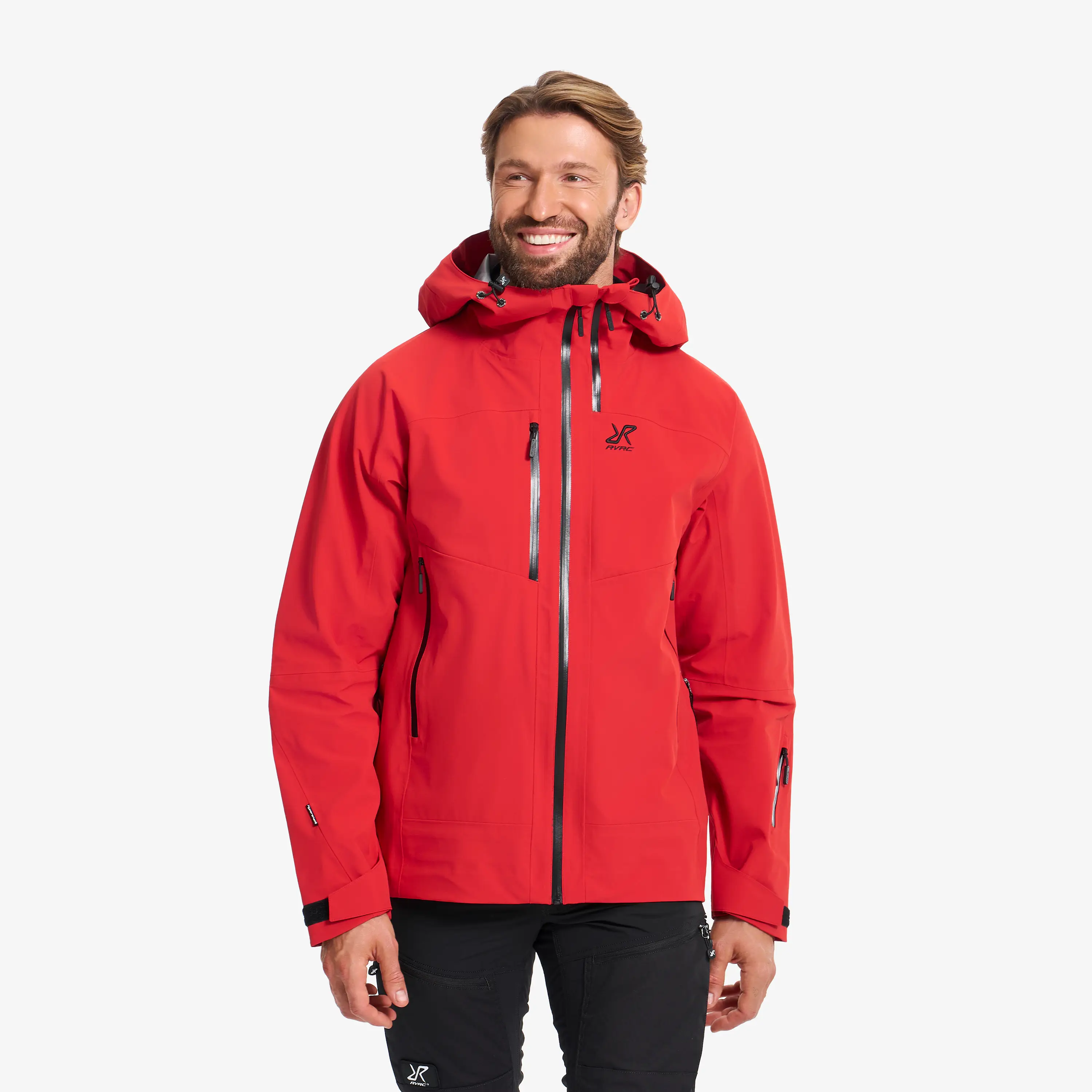 Cyclone 3L Shell Jacket Herre Aura Red