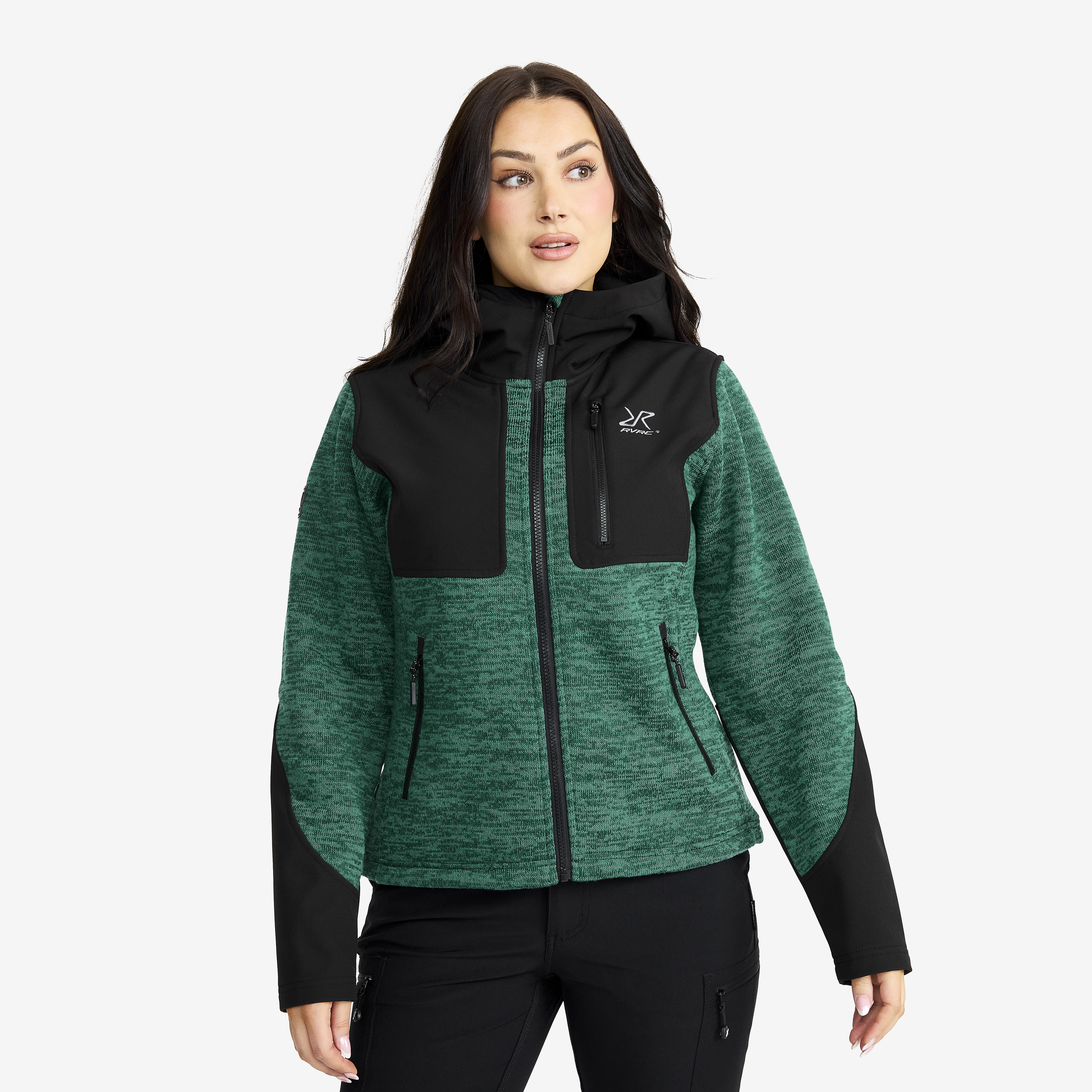 Wander Pro Wool Hoodie Dame North Sea