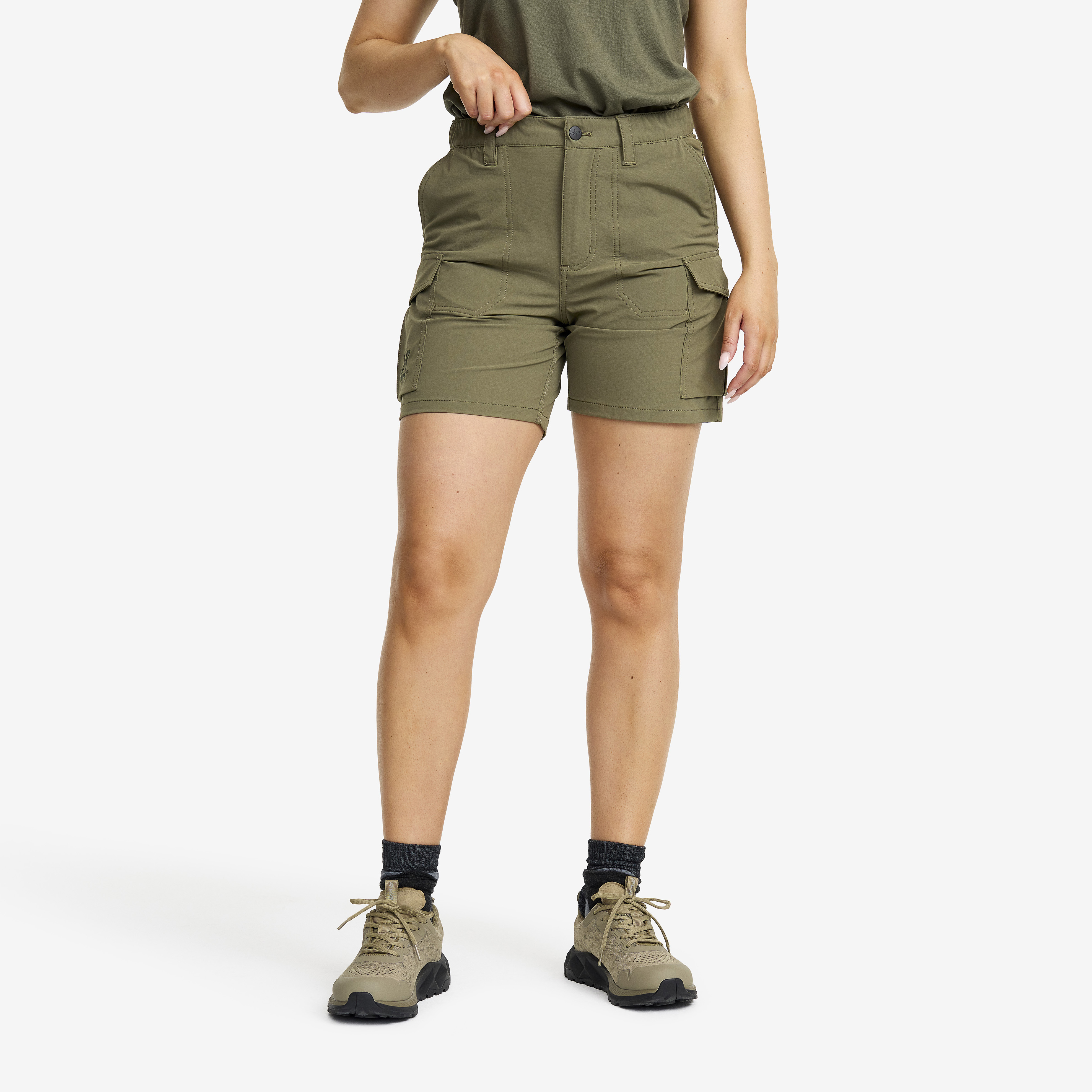 Adventure Cargo Stretch Shorts Kalamata Femme