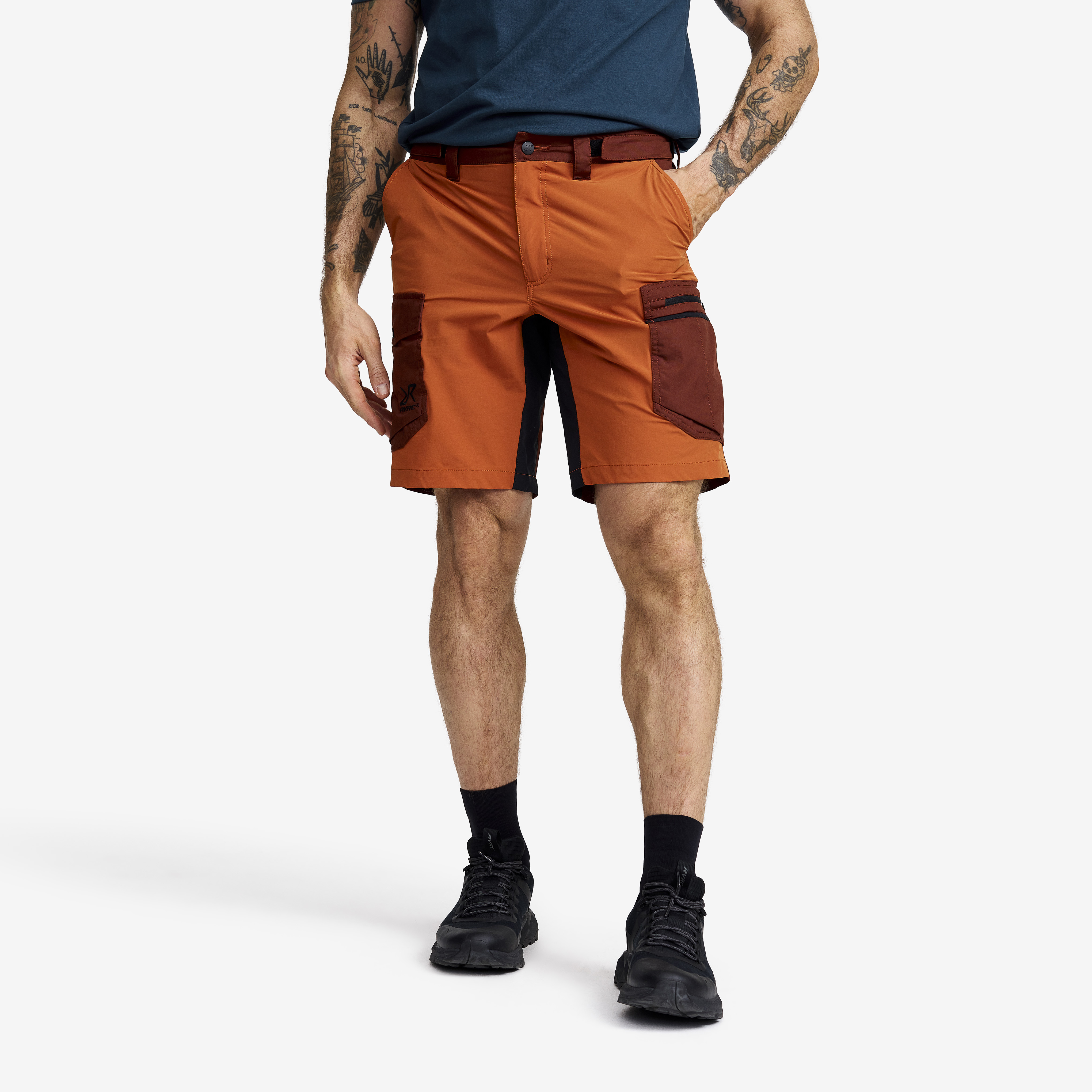 Rambler Lightweight Pro Shorts – Herr – Terracotta Brown/Smoked Paprika Storlek:M – Byxor > Shorts