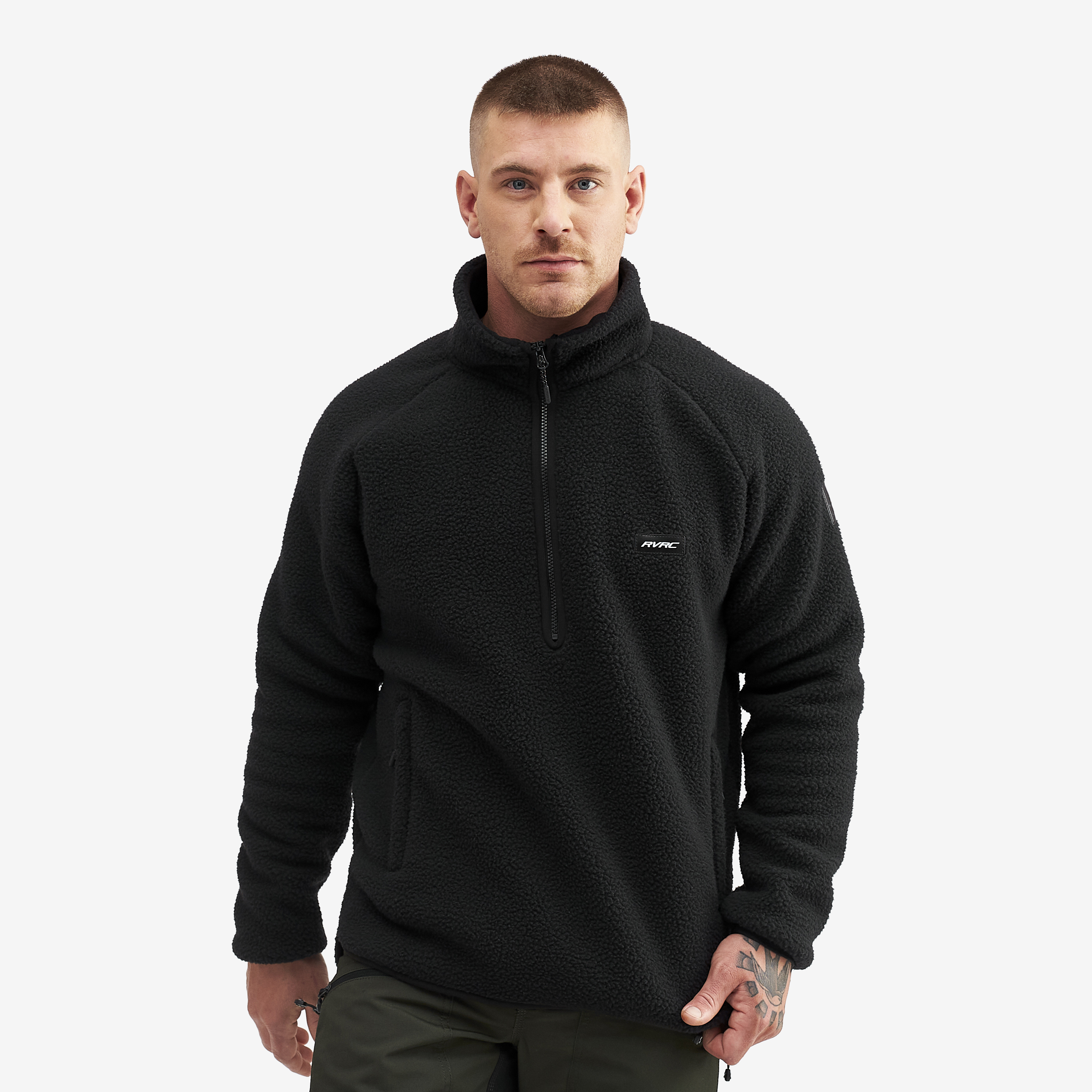Sherpa Fleece Men Caviar RevolutionRace