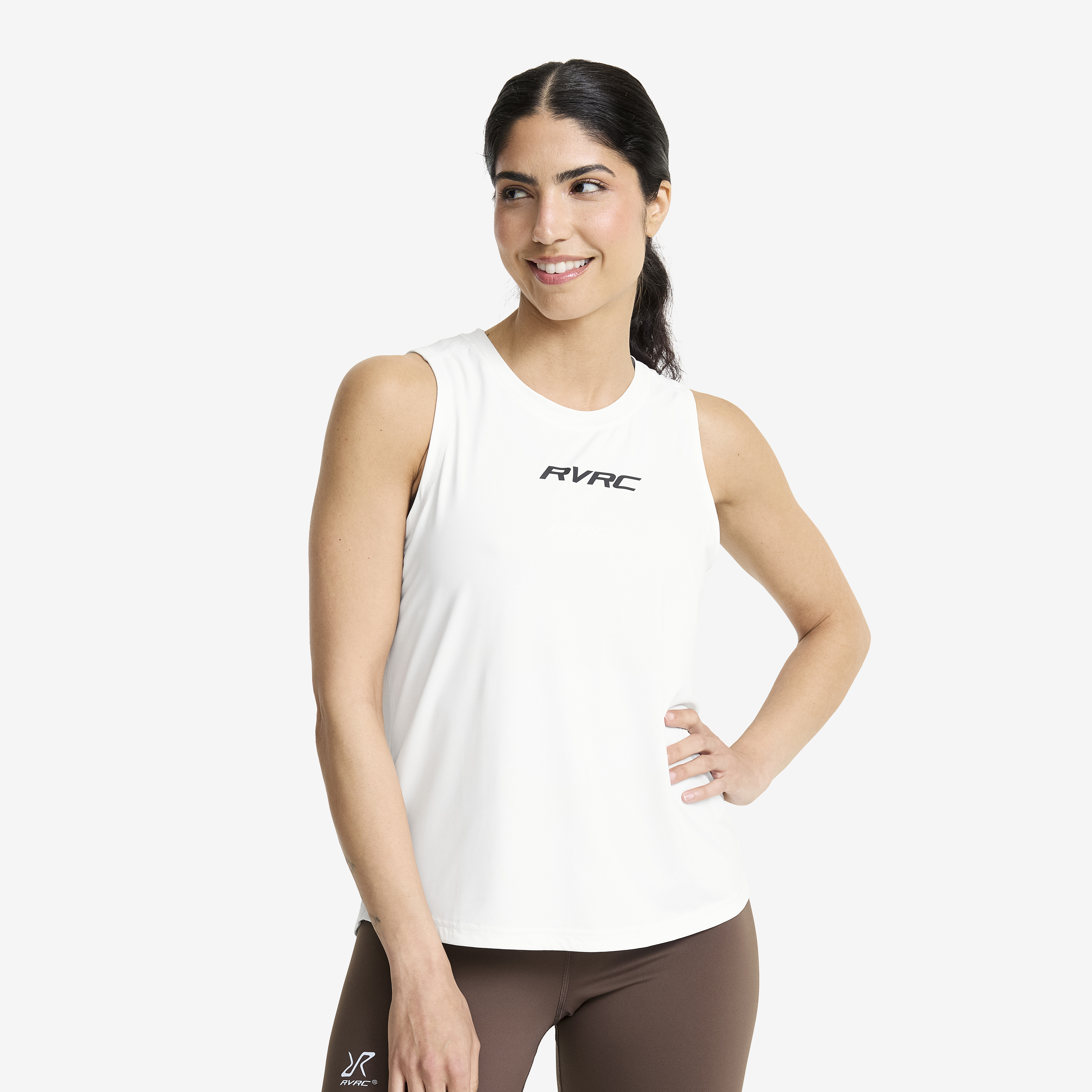 Power Active Tank Top White Naiset, 