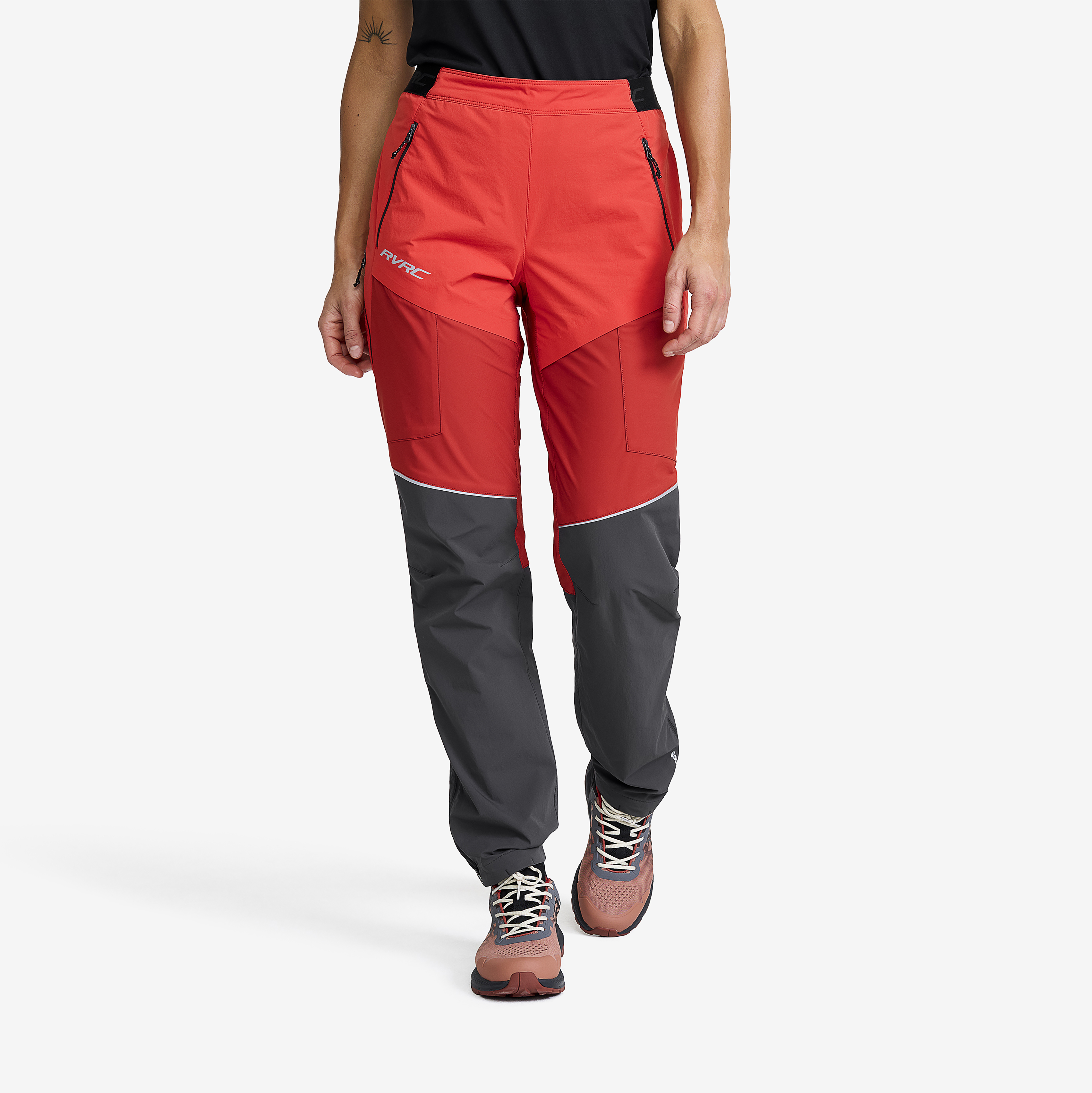 Turbukse & Fritidsbukse, Dynamic Pro Wind Pants Dame Aurora Red/Bossa Nova