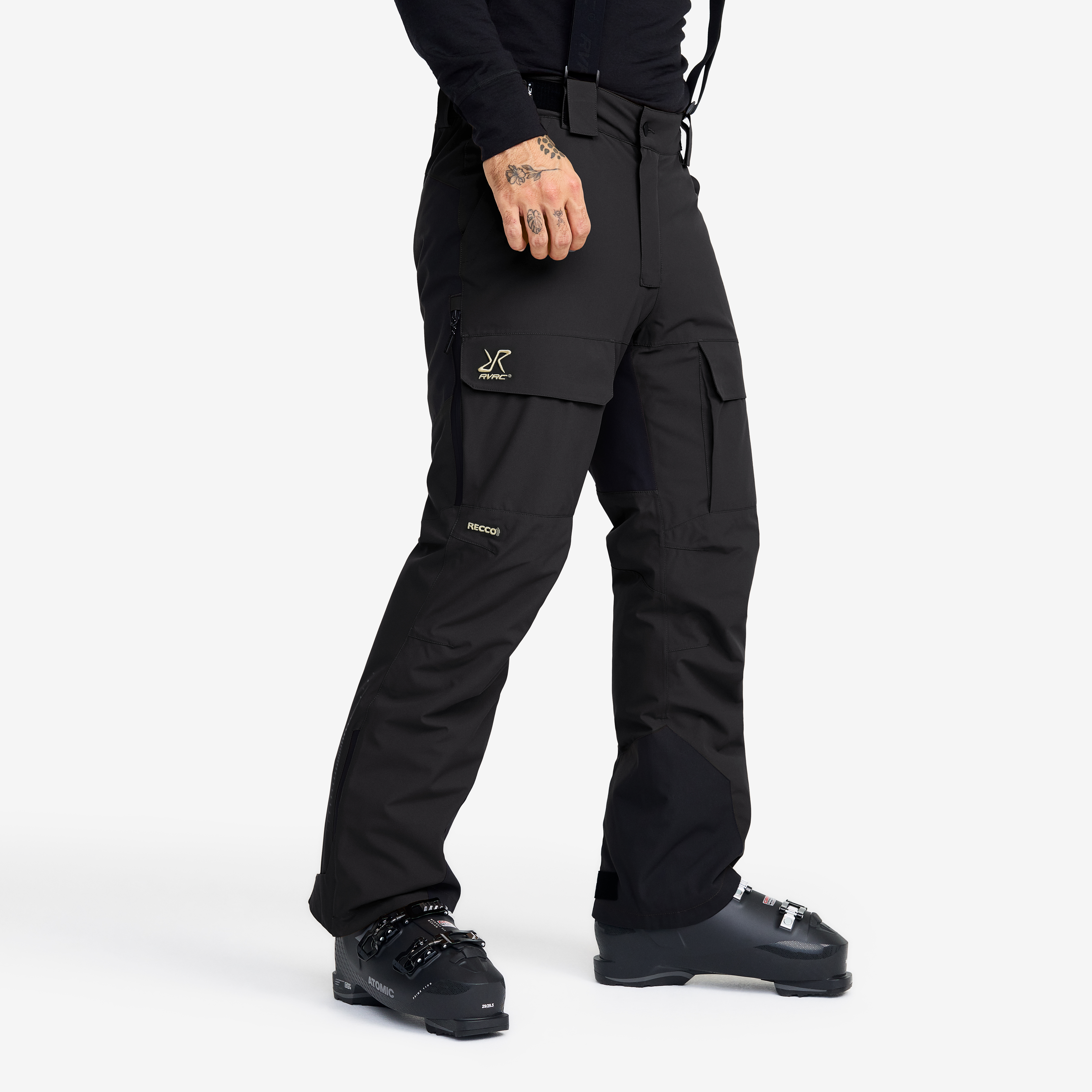 Halo 2L Insulated Ski Pants Black Herre