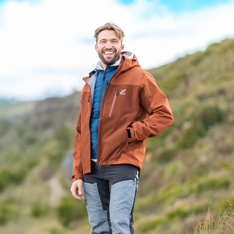 Silence Proshell 3L Jacket Men Dusty Orange/Rusty Walnut