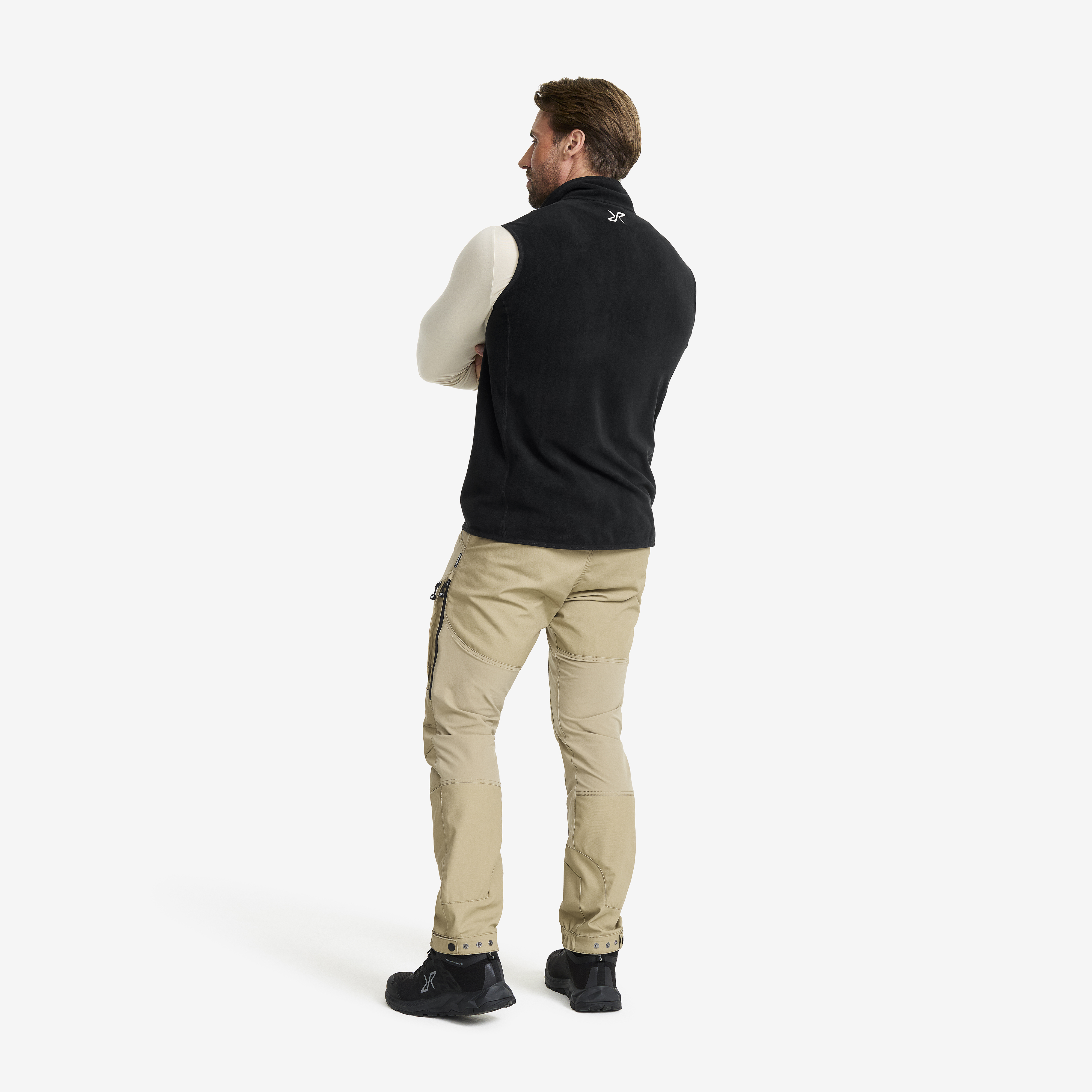 Hiker Fleece Vest Men Black | RevolutionRace