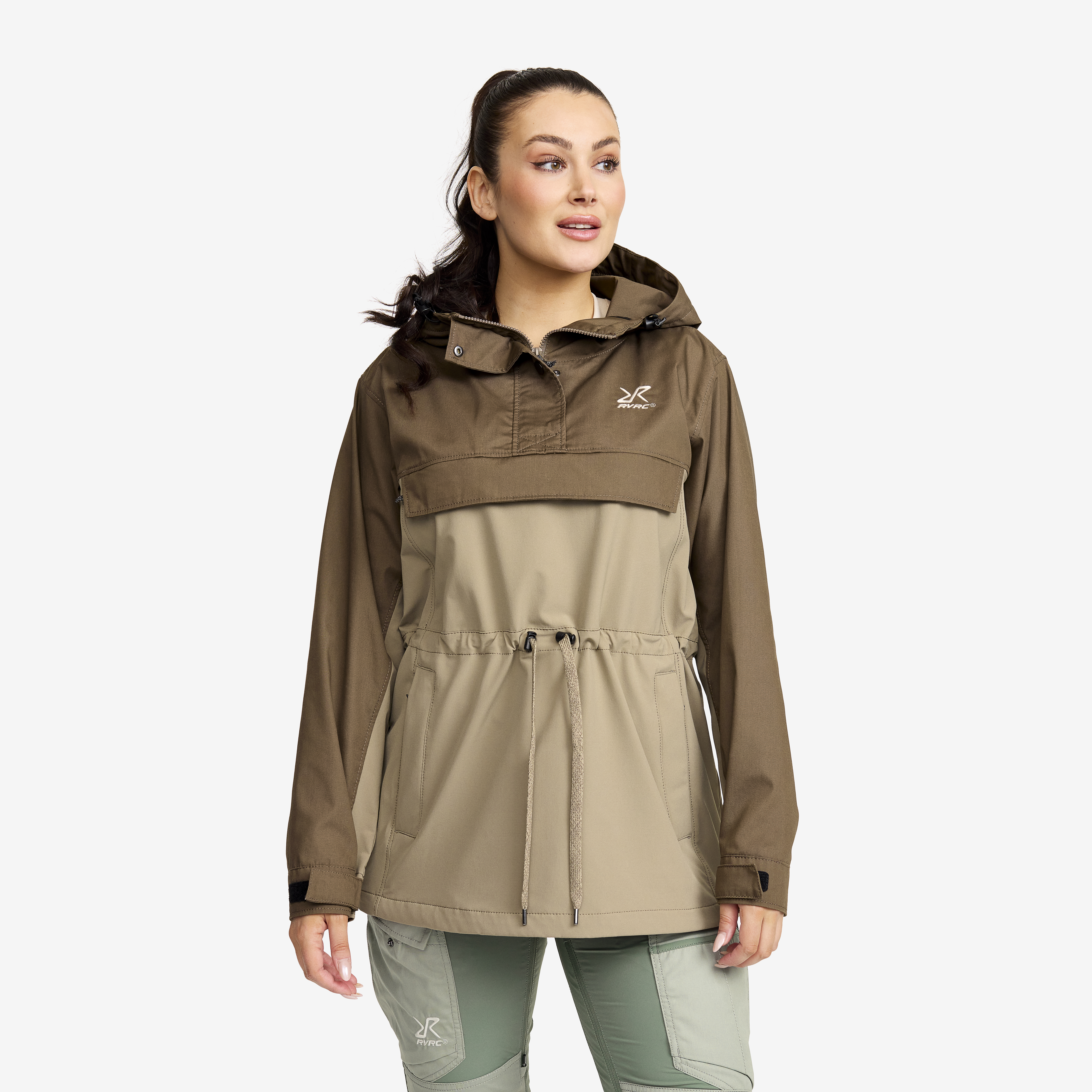 Rambler Lightweight Anorak Brindle/Chocolate chip Dame