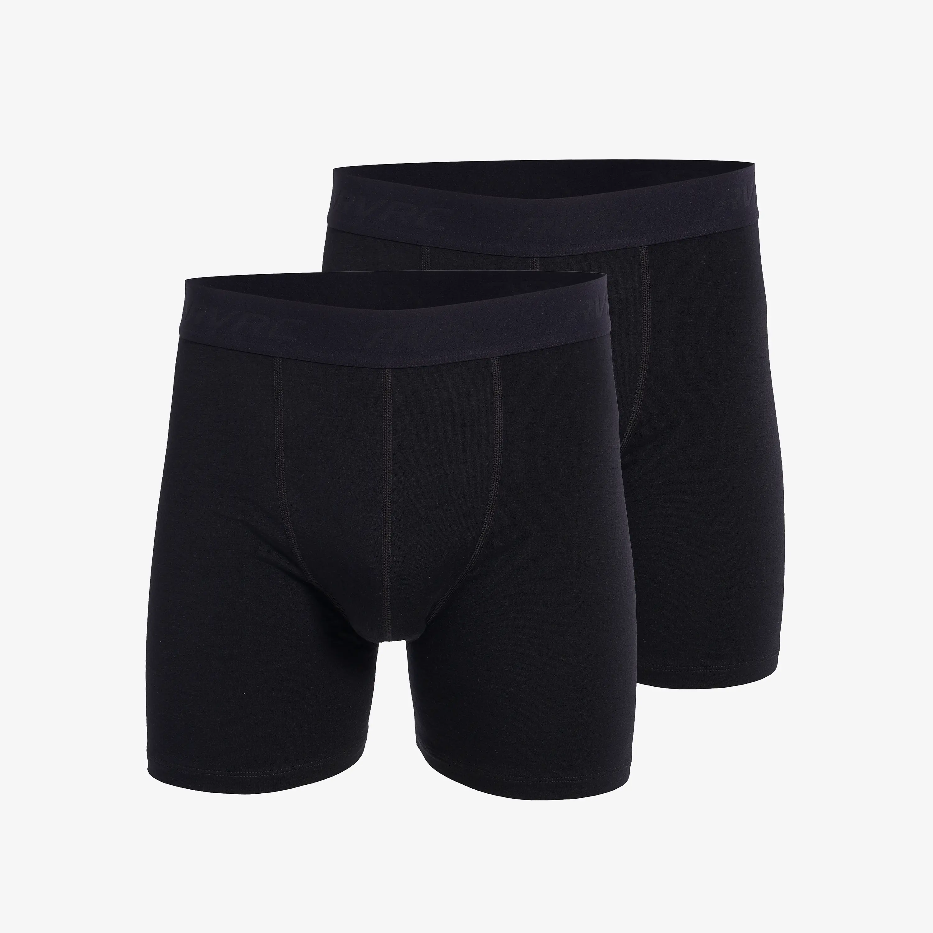 2-pack Route Merino Boxers Black Herr, 