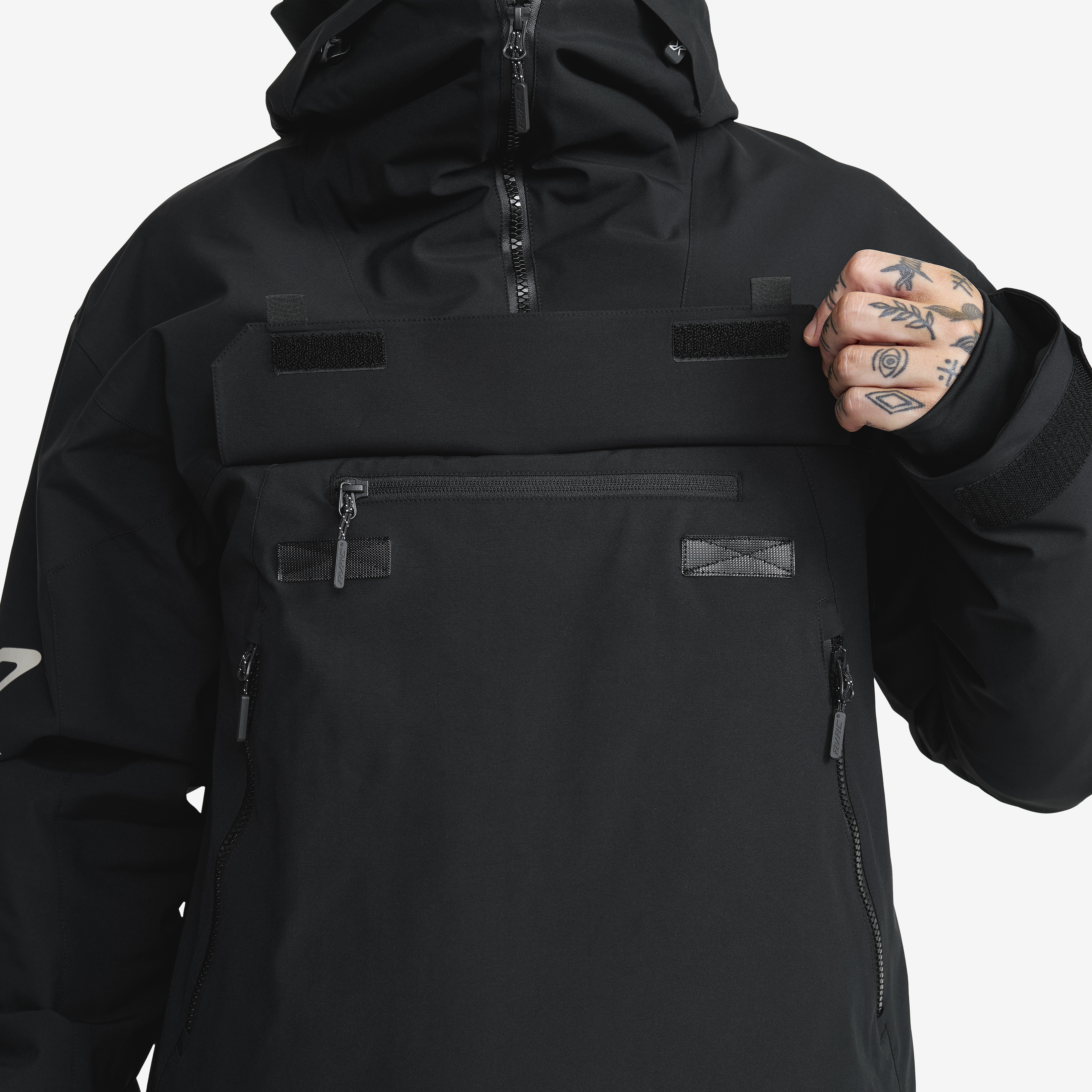 AccXel Insulated 2L Ski Anorak Men Black | RevolutionRace