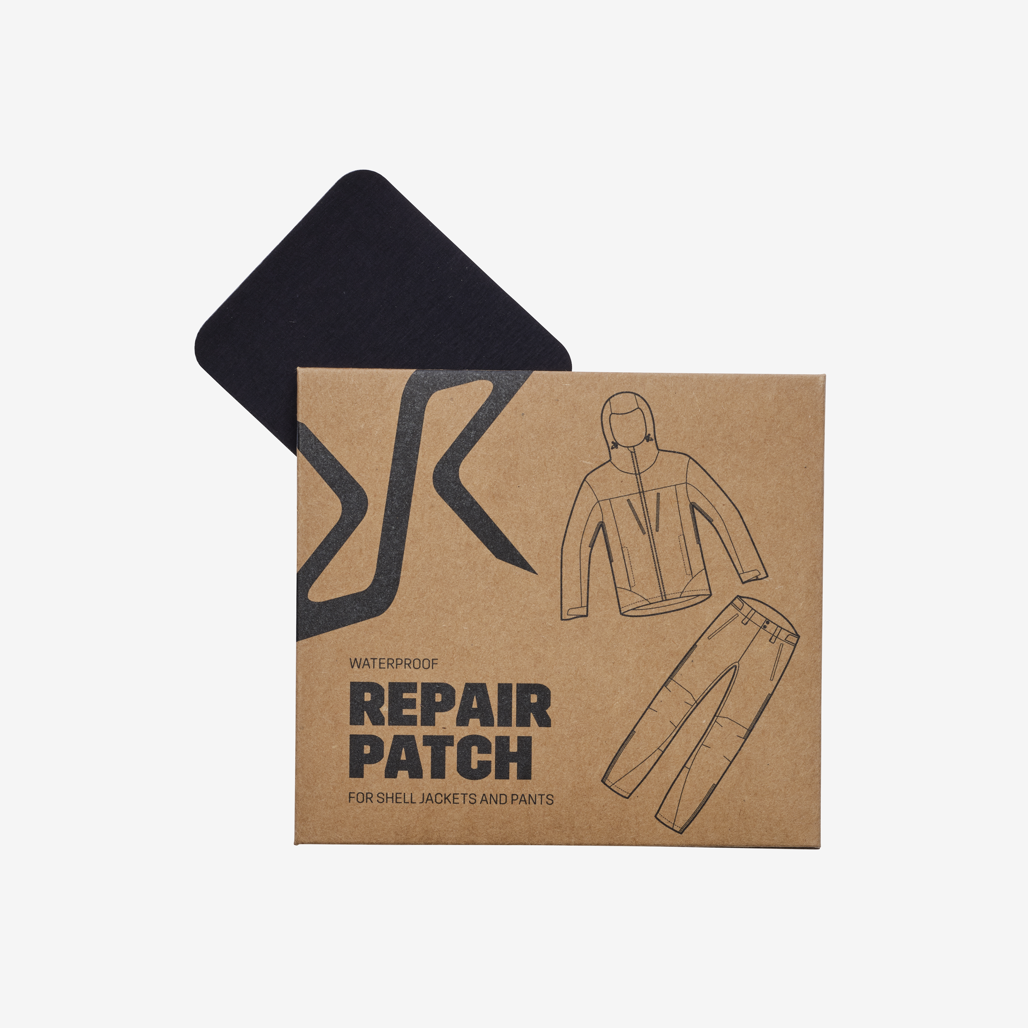 Repair Kit Shell Jackets And Trousers Black,
