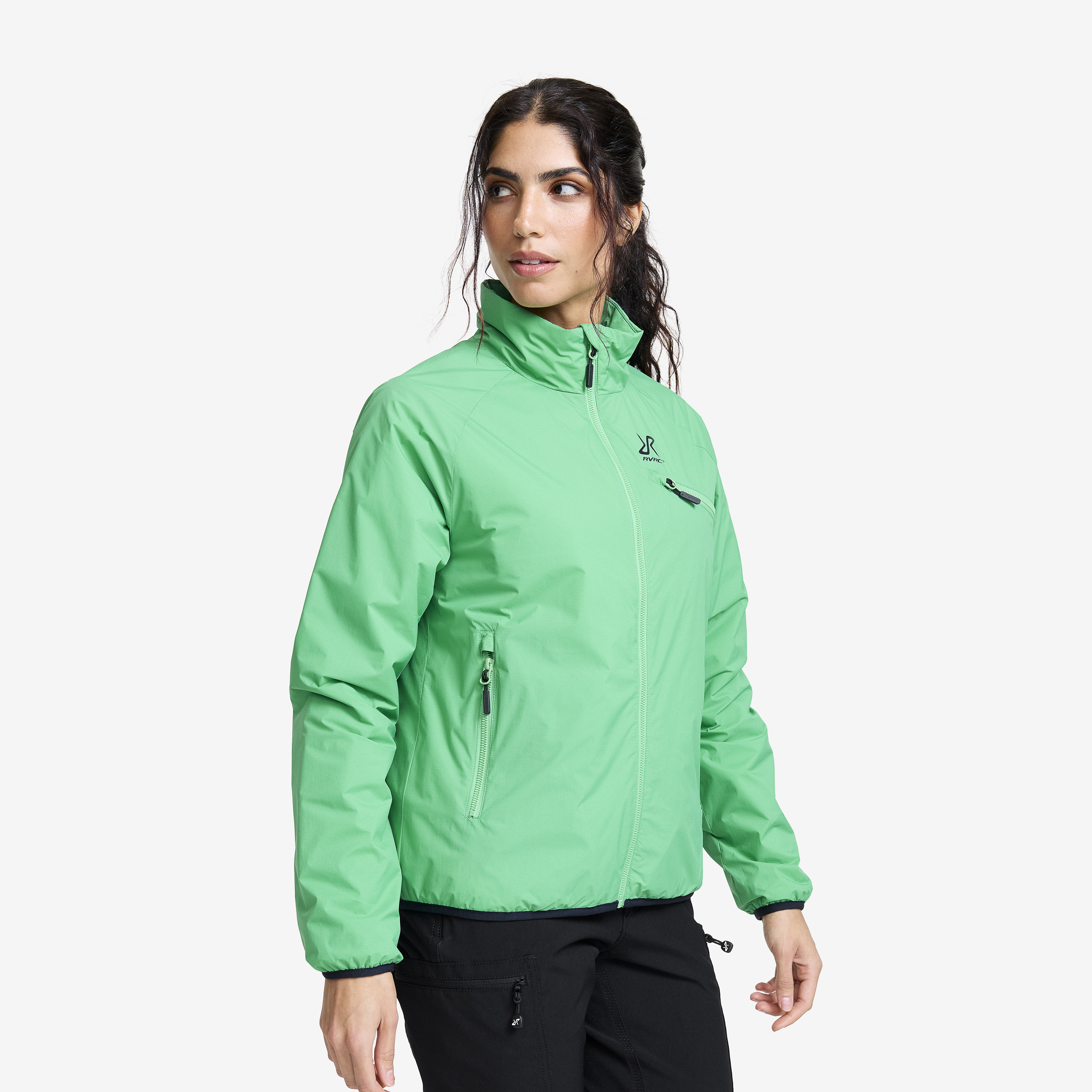 Flatter Insulated Jacket Dame Green Spruce